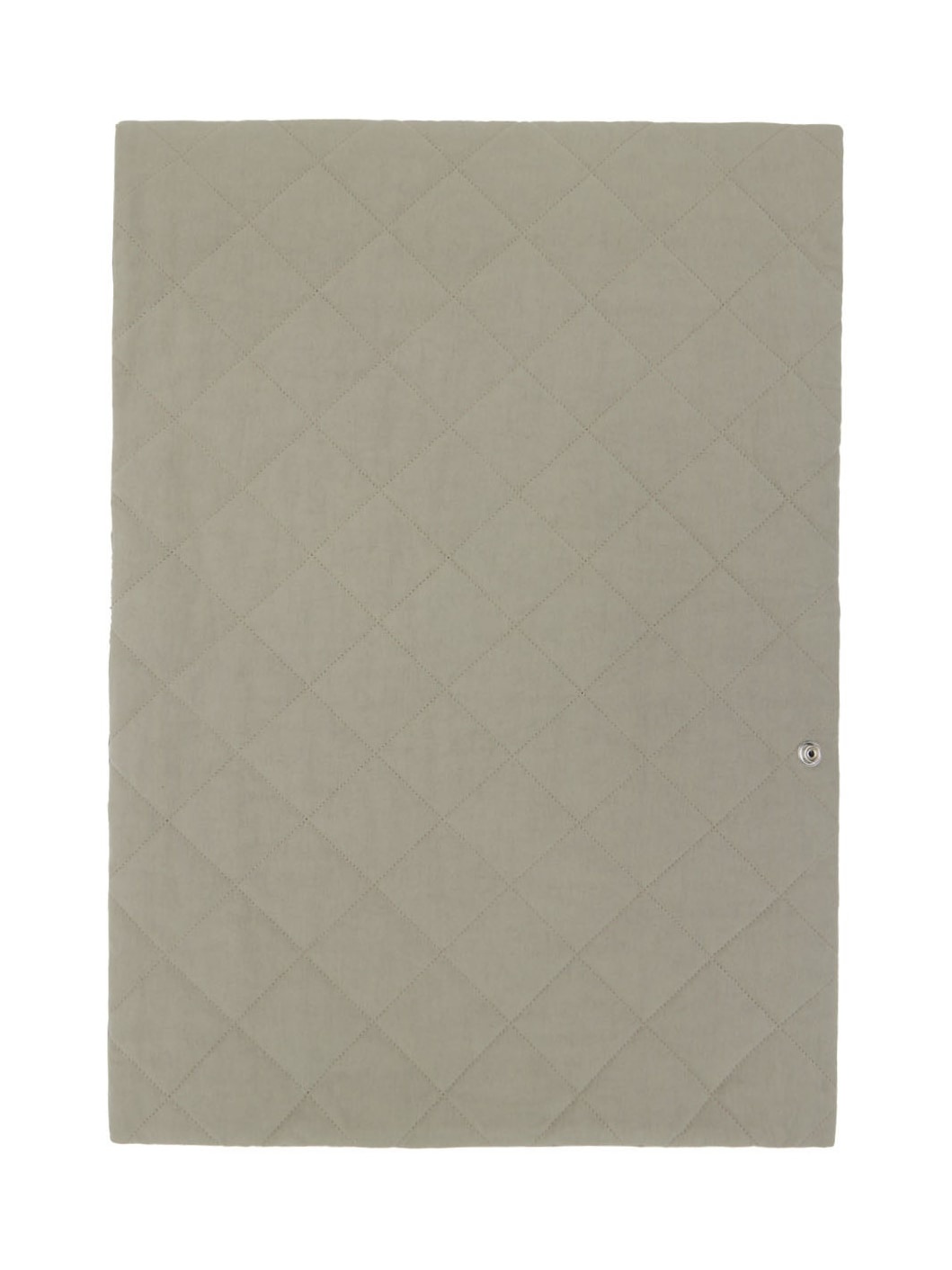 Gray Quilted Scarf - 1