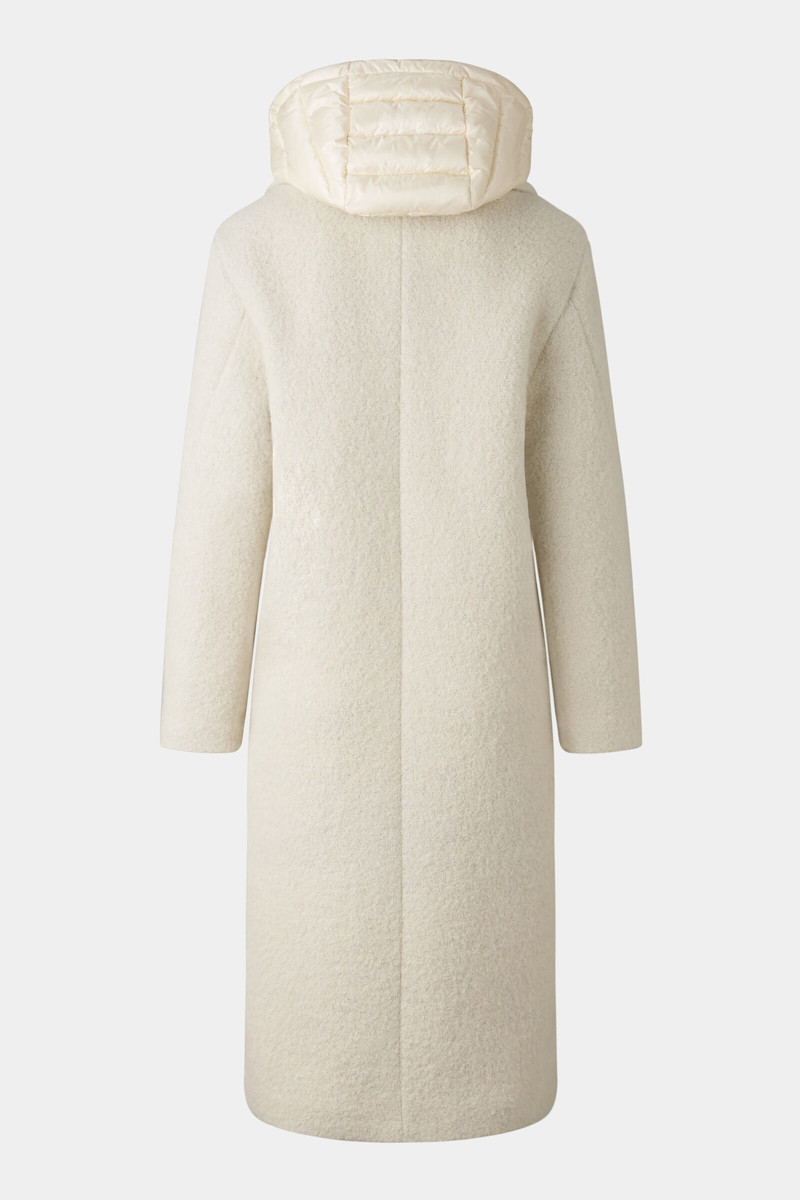 BOGNER Deniz wool coat in Off-white outlook