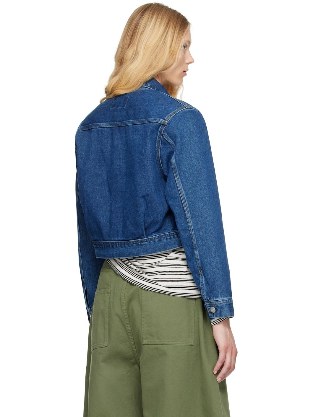 Blue Arca Denim Jacket - 3