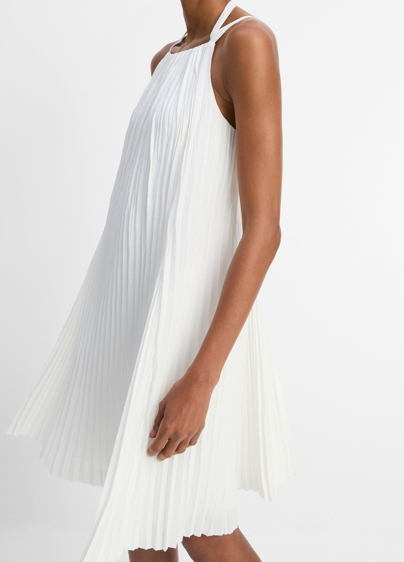 Pintuck Pleated A-Line Dress 4