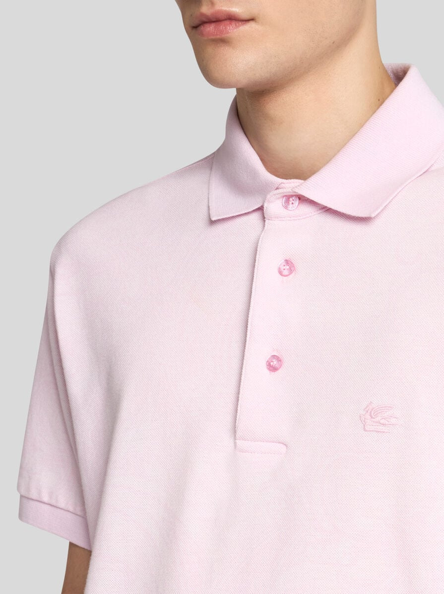 PAISLEY JACQUARD POLO SHIRT - 3