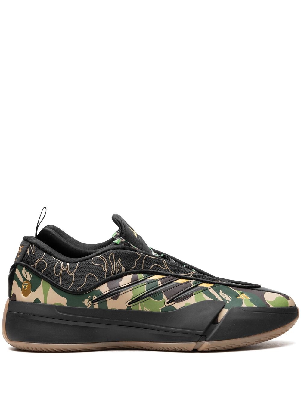 x Bape Dame 9 "Camo" sneakers - 1