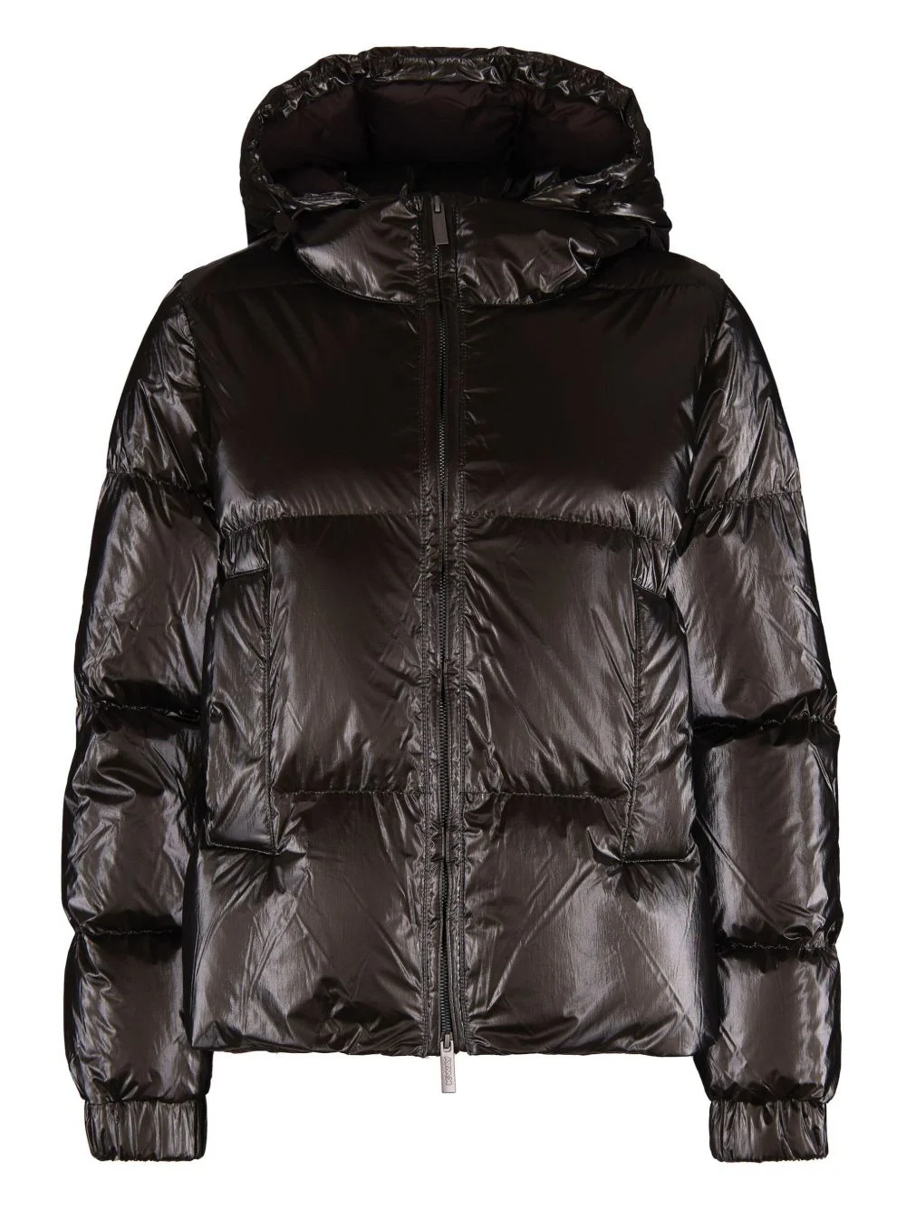 hooded puffer jacket - 1