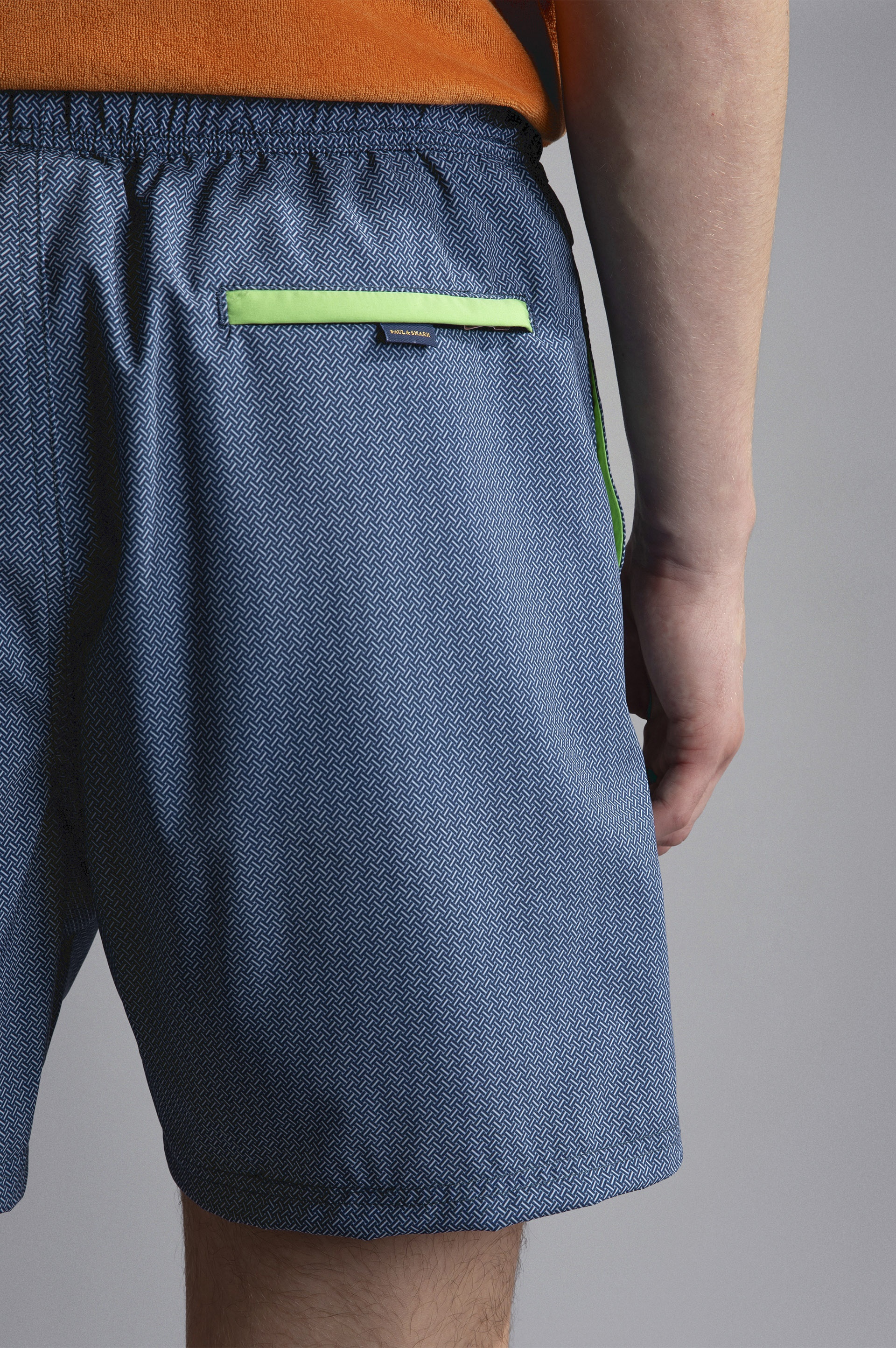 MICRO PATTERN SWIM SHORTS - 4
