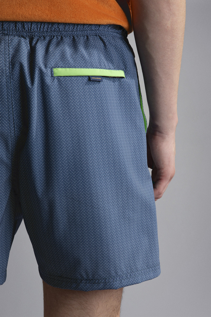 MICRO PATTERN SWIM SHORTS 4