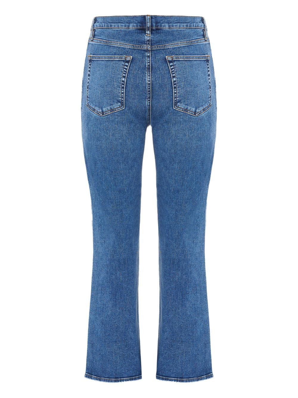 five-pocket washed jeans - 2