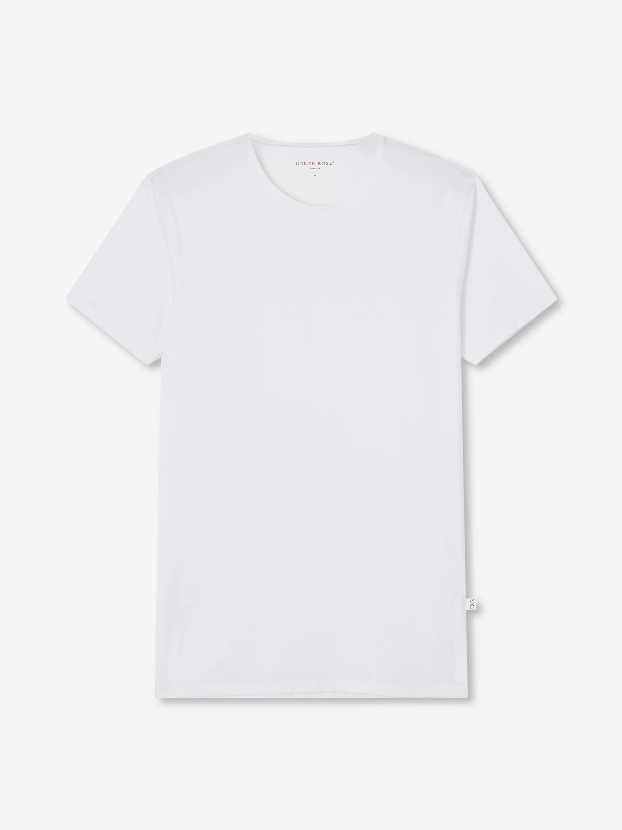 Men's Underwear T-Shirt Jack Pima Cotton Stretch White - 2
