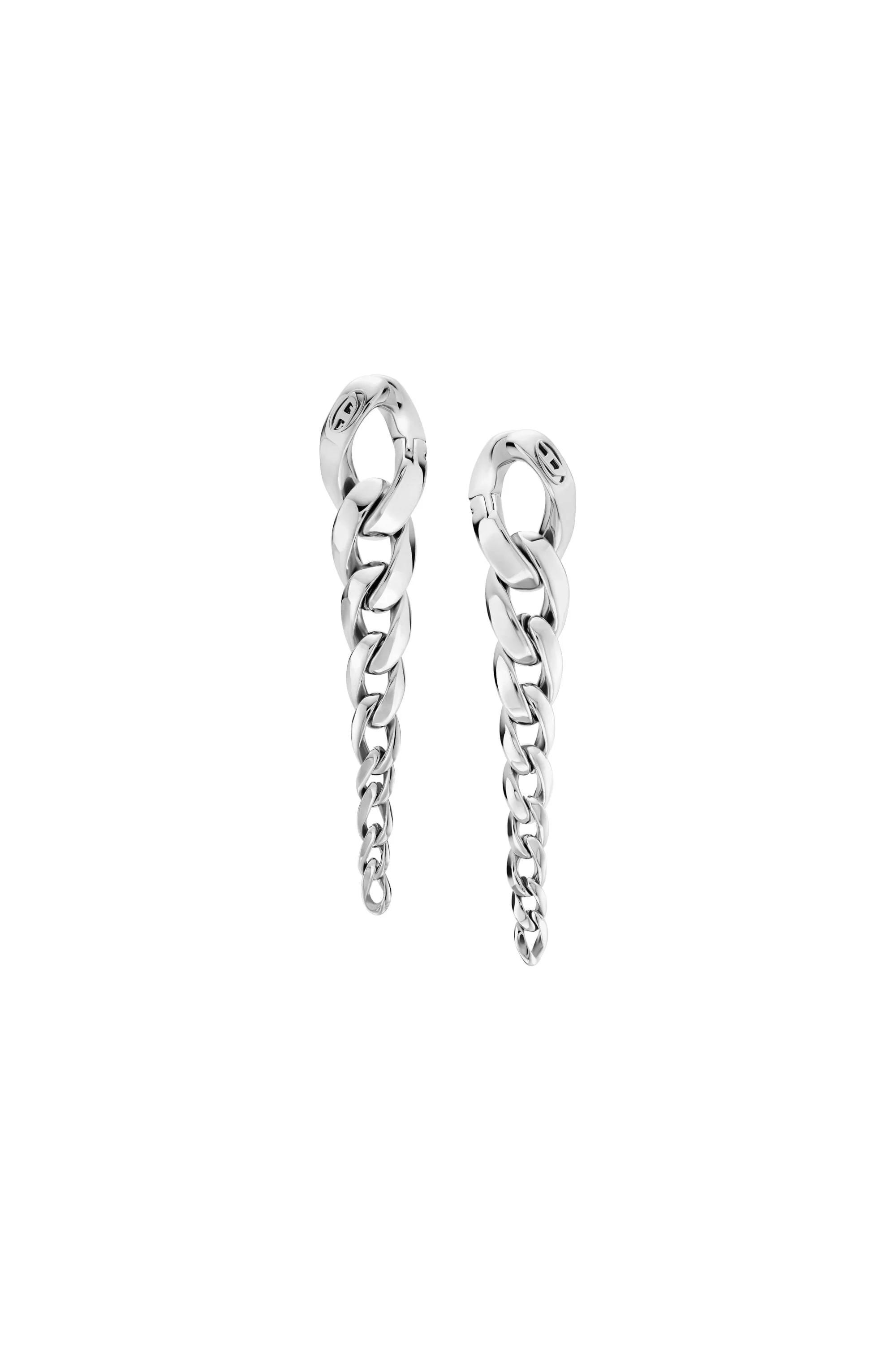STAINLESS STEEL DROP EARRINGS - 1