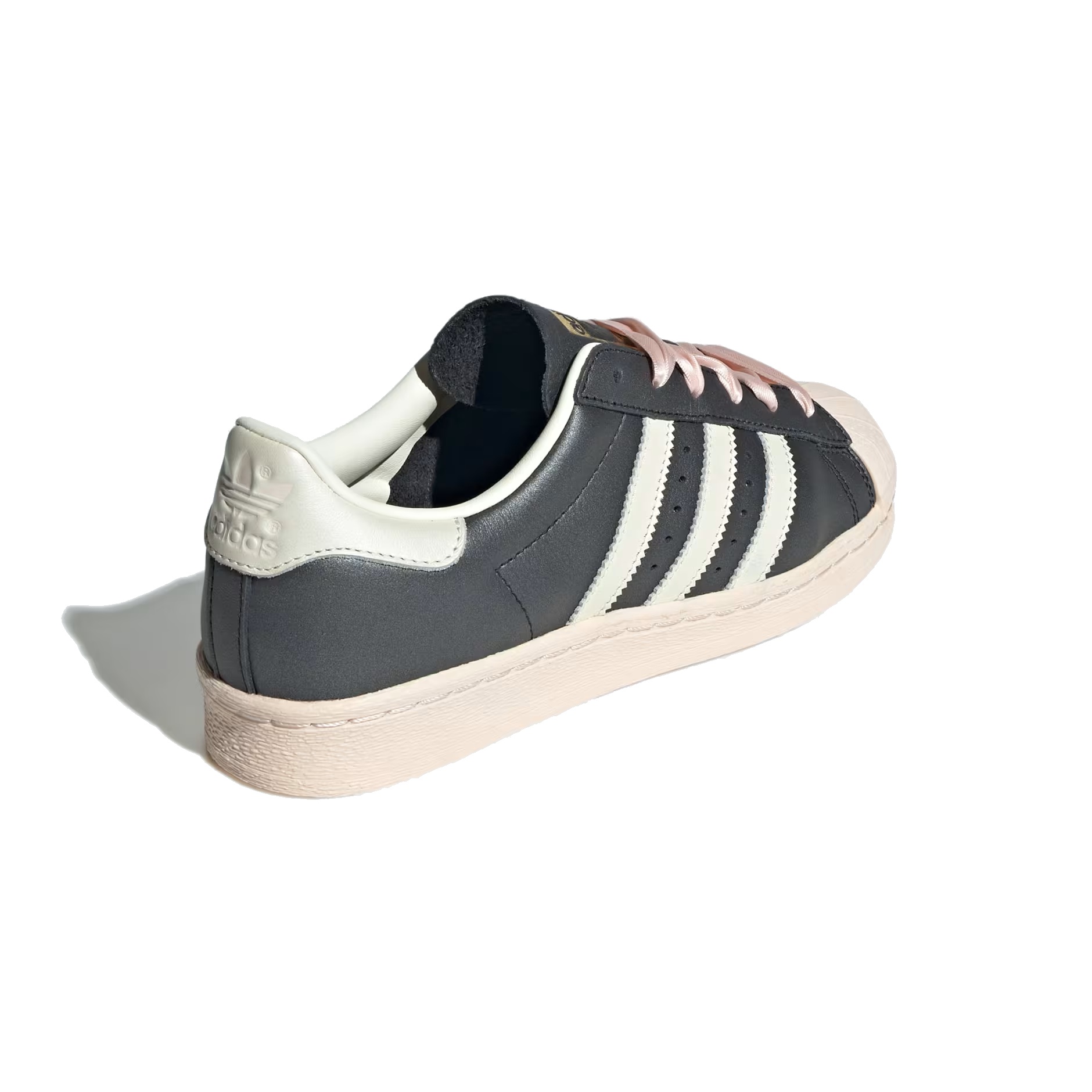 ★adidas★ Superstar 82 W Blackpink ID1423 adidas (WMNS) adidas Superstar 82 'Black Pink Ribbon Laces