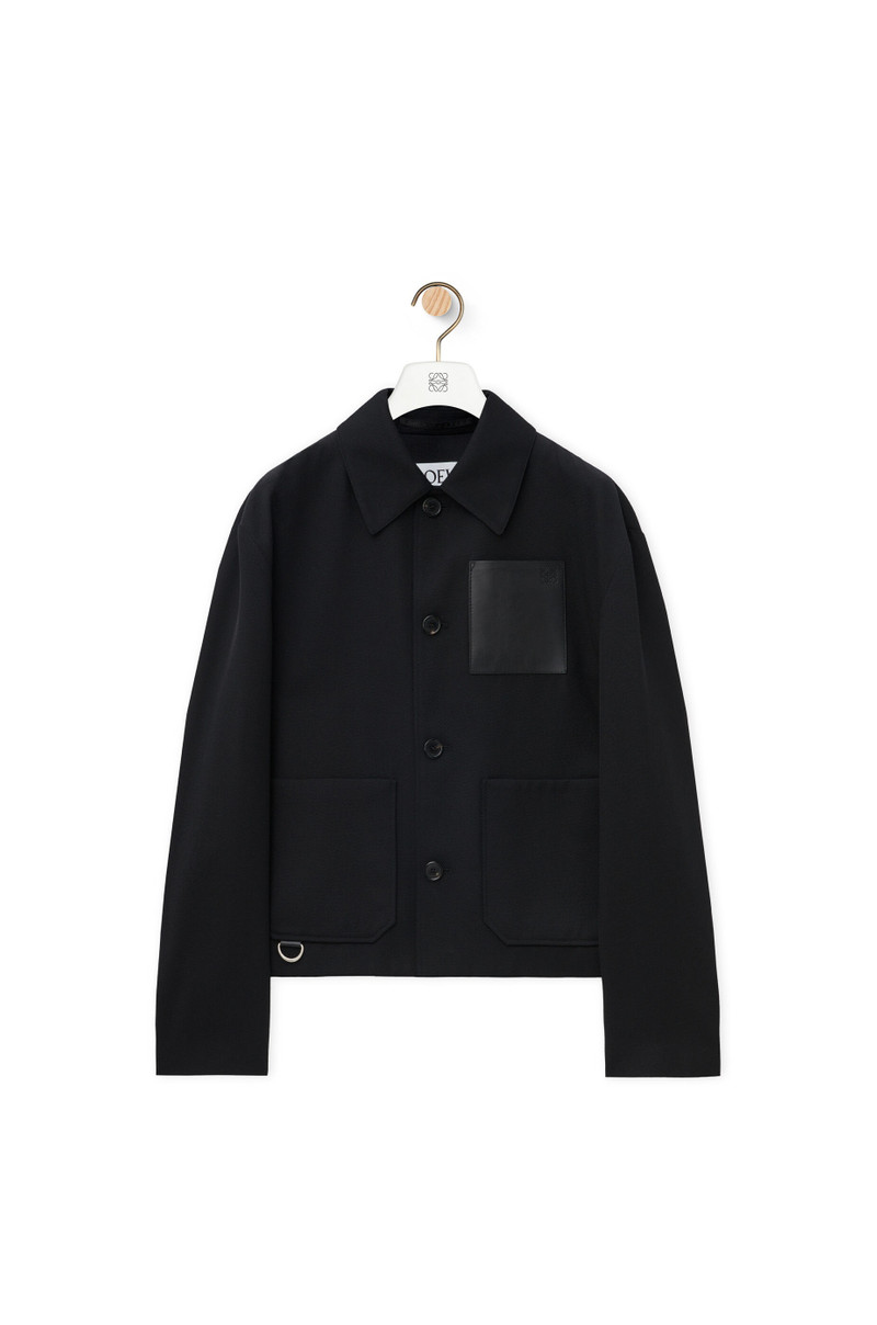 Workwear jacket in wool - 1