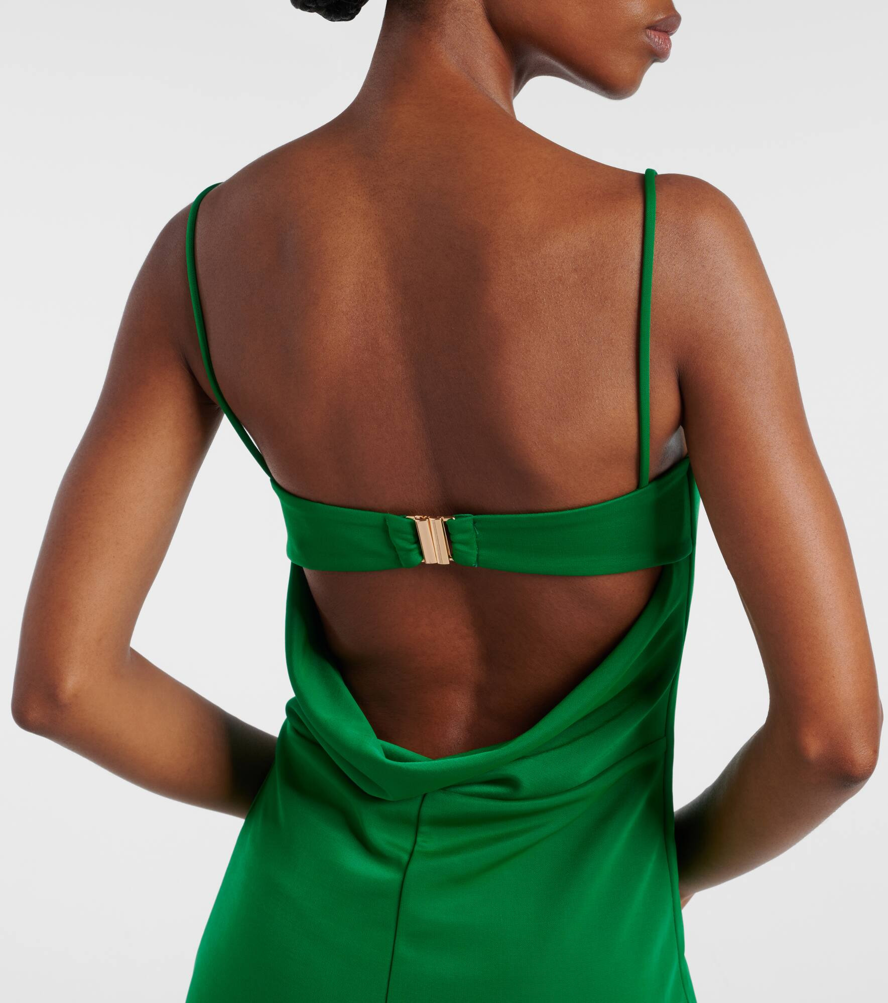 Erin draped jersey cocktail dress - 5