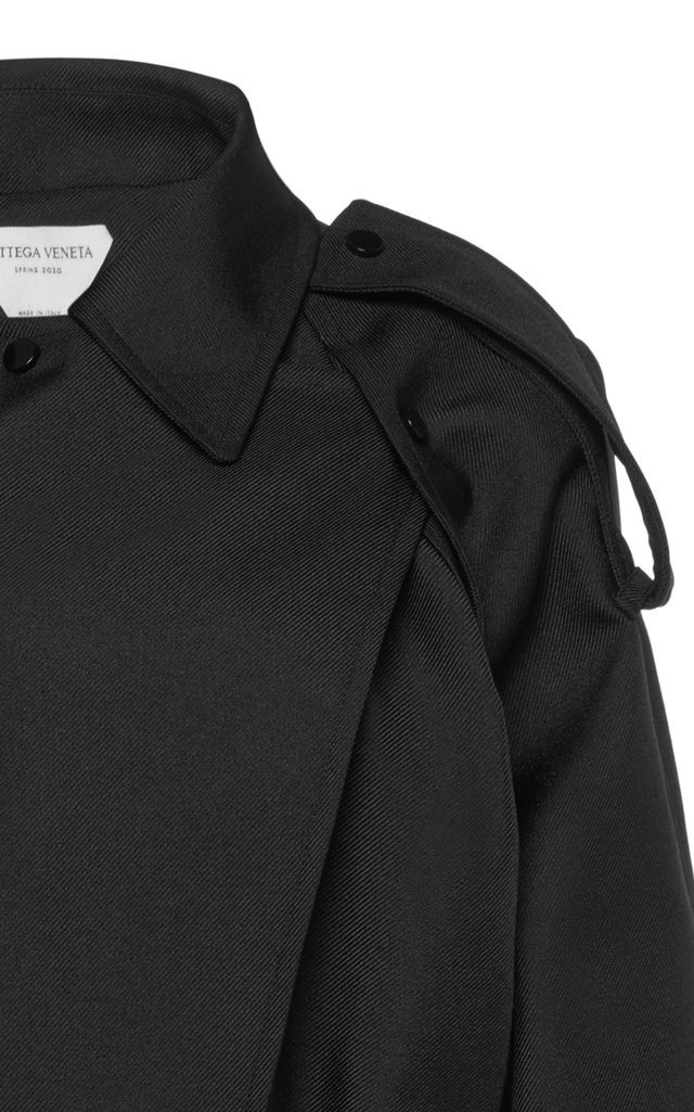 Belted Gabardine Jumpsuit black - 5