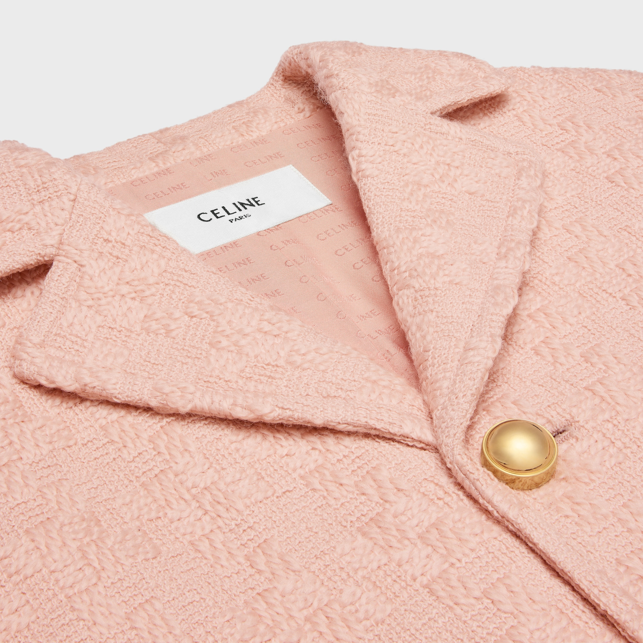 garance jacket in wool natté - 3