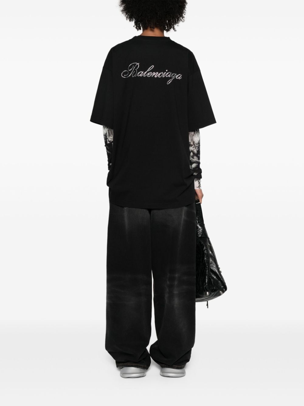logo-print cotton T-shirt - 2