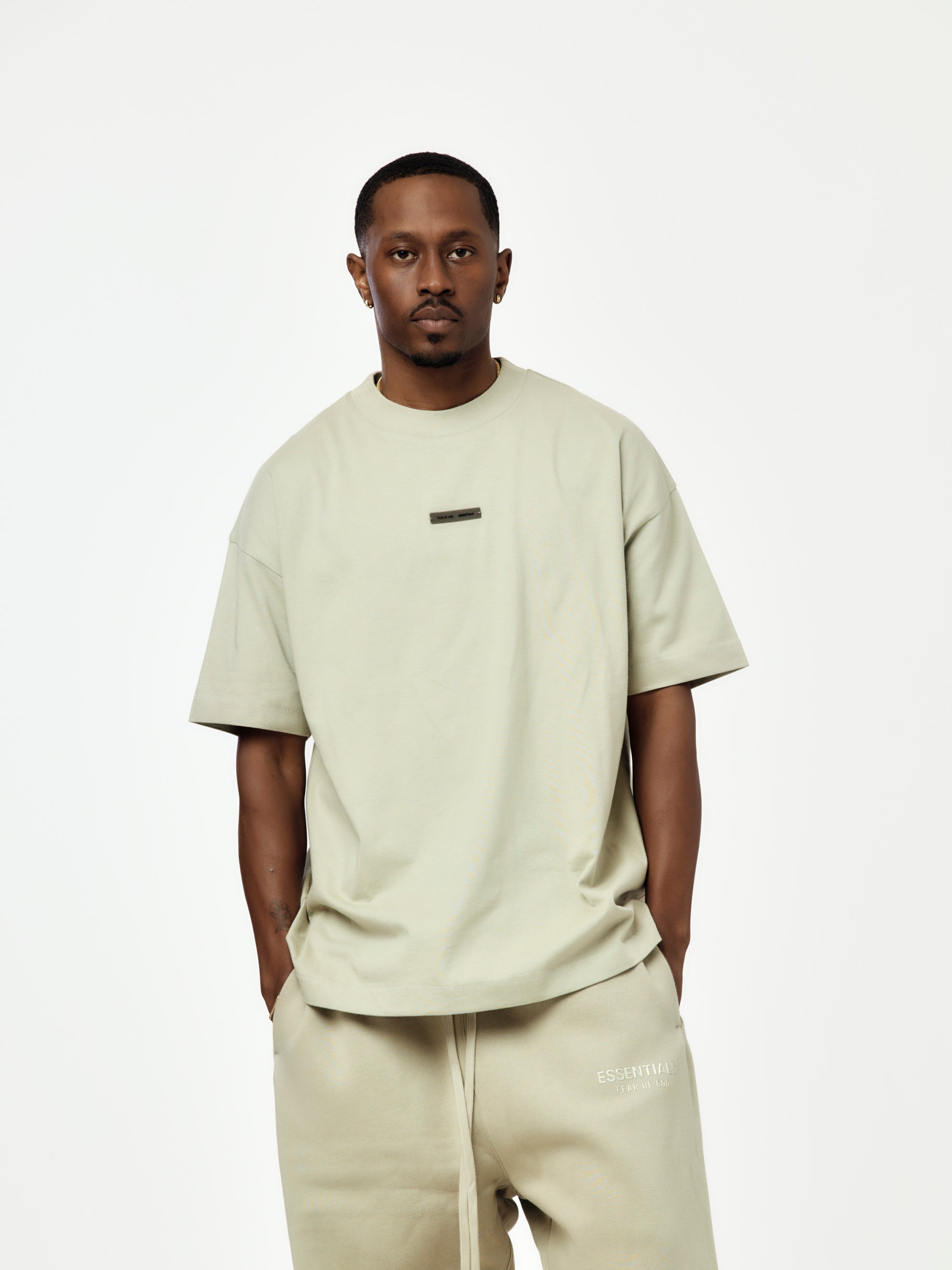 CLASSIC FIT T-SHIRT (ABBEY STONE) - 3