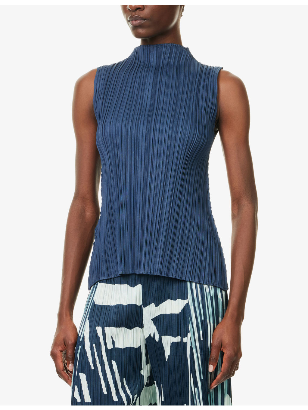 Mellow Pleats Knit Top - 3