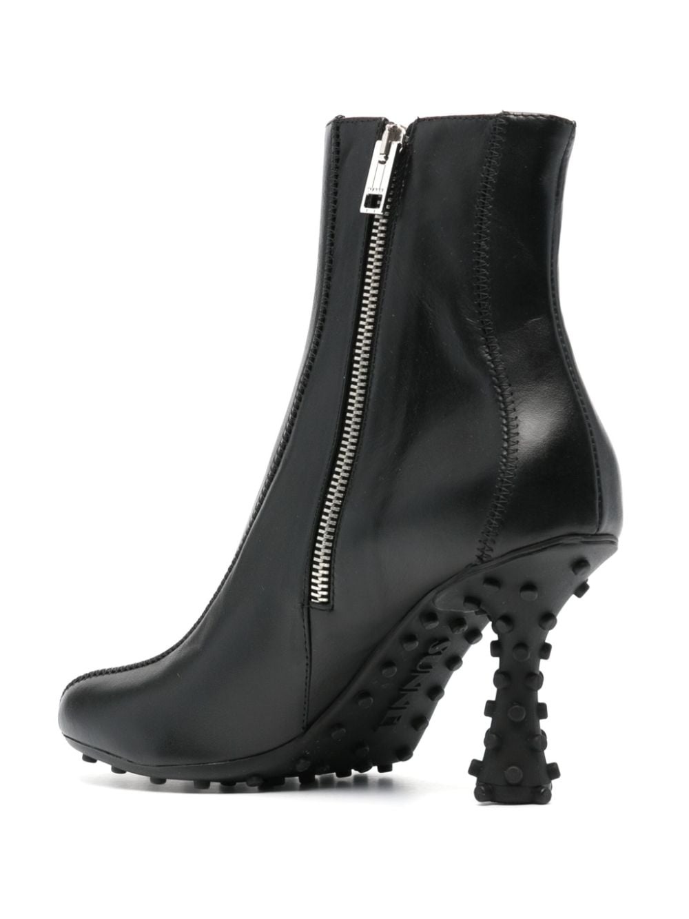 Chiodi 100mm leather ankle boots - 3