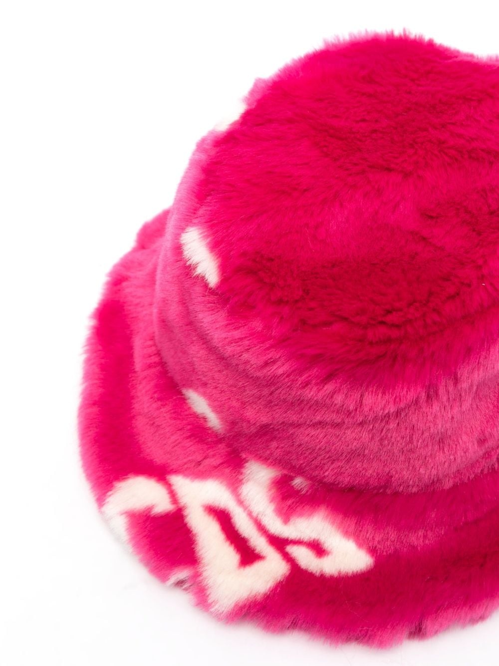 faux-fur bucket hat - 3