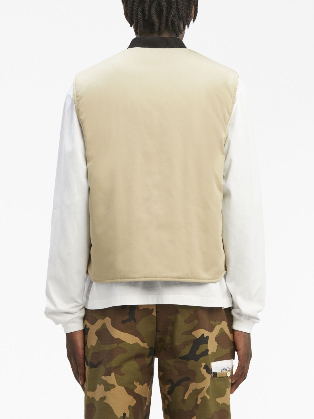 Sartorial Tape zip-up vest - 5