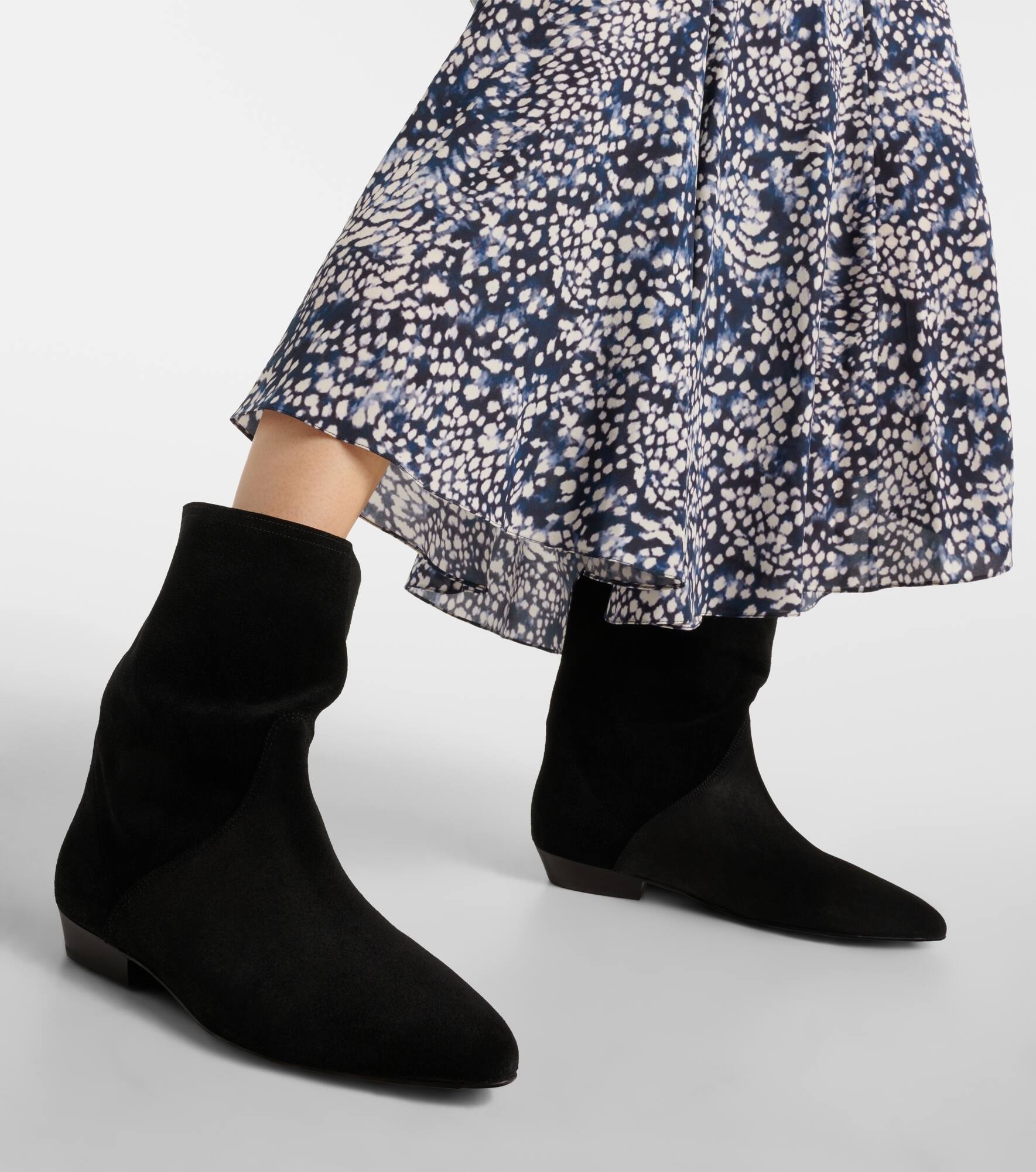 Slaine suede ankle boots - 4