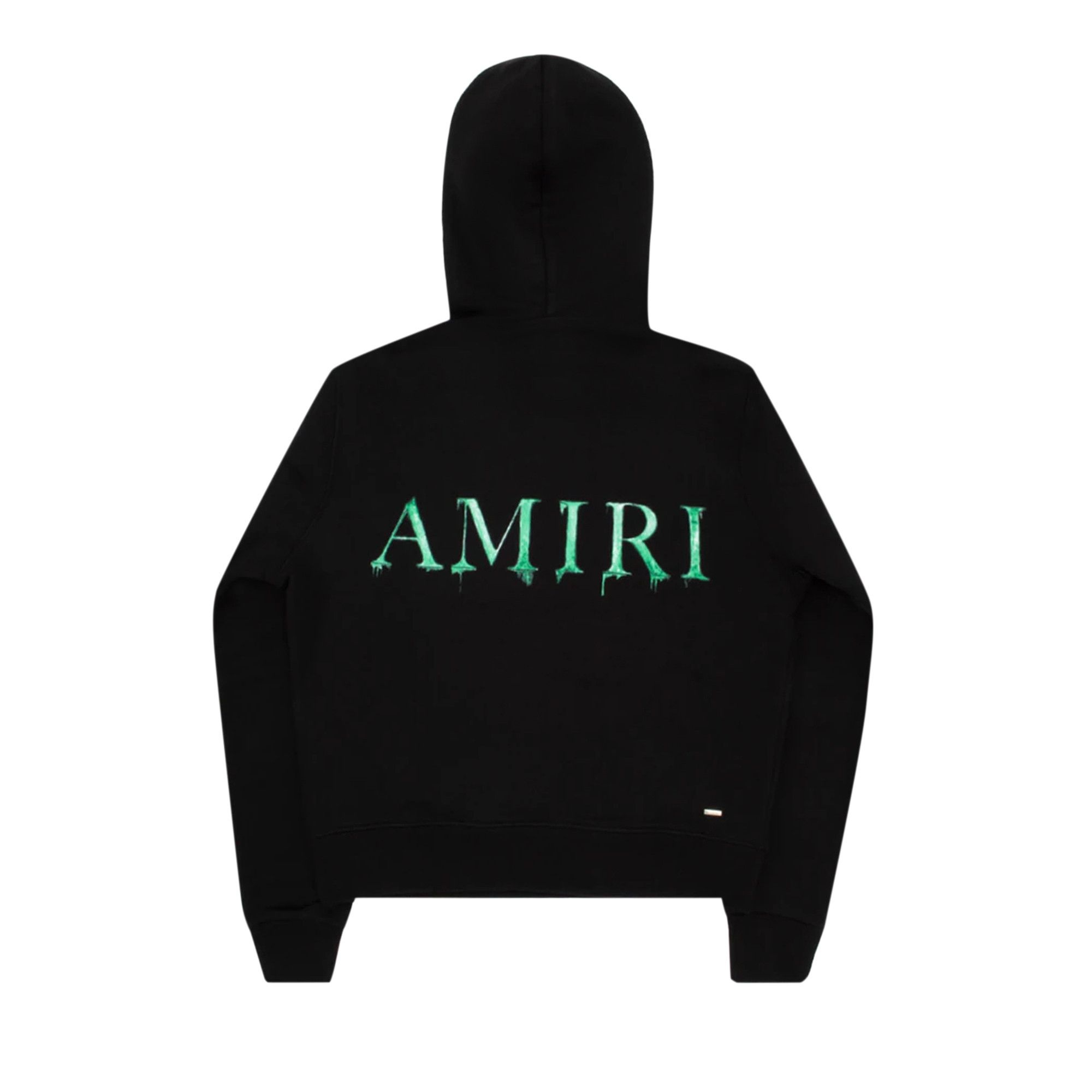 Amiri Watercolor MA Hoodie 'Black/Green' - 2