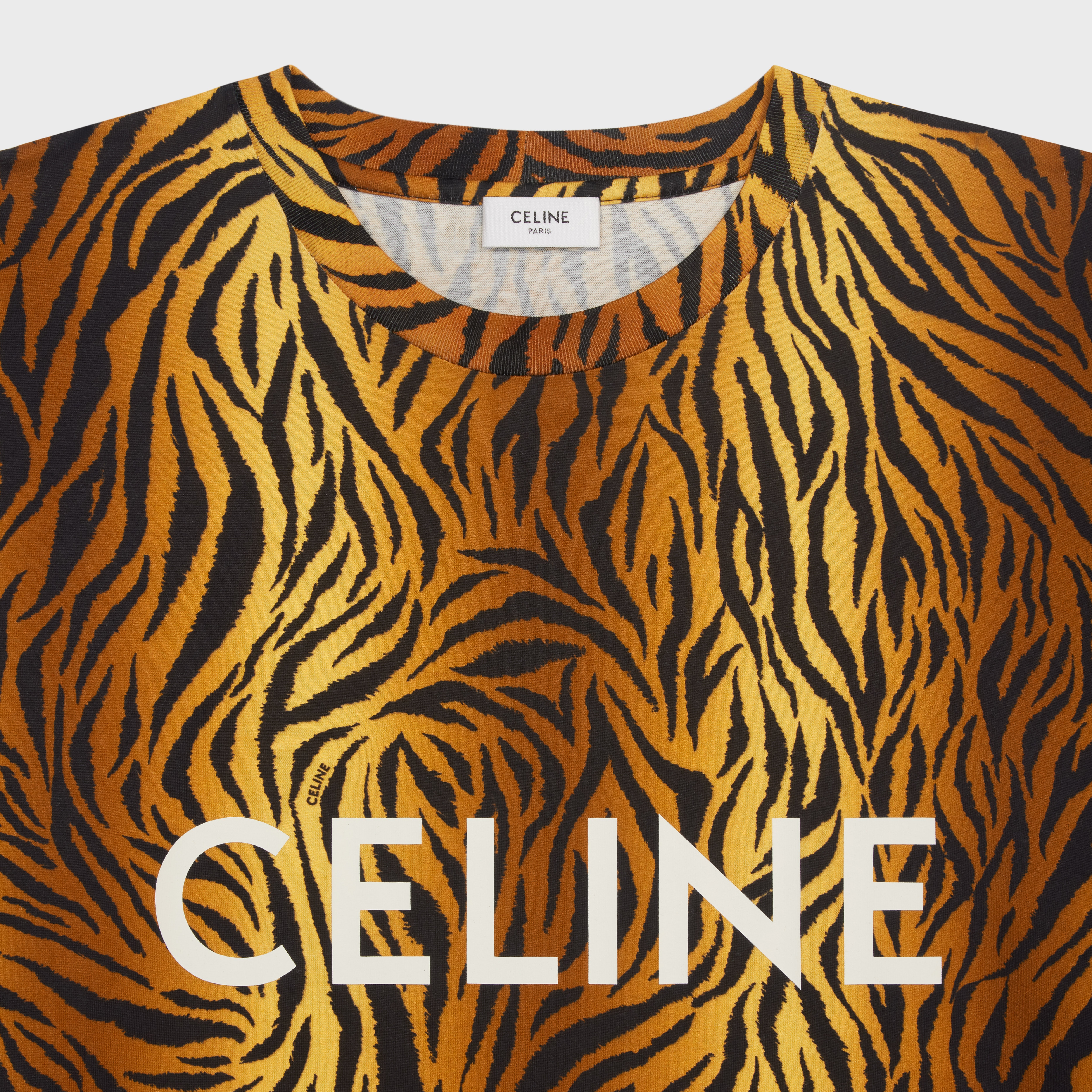 LOOSE CELINE T-SHIRT IN JERSEY - 3