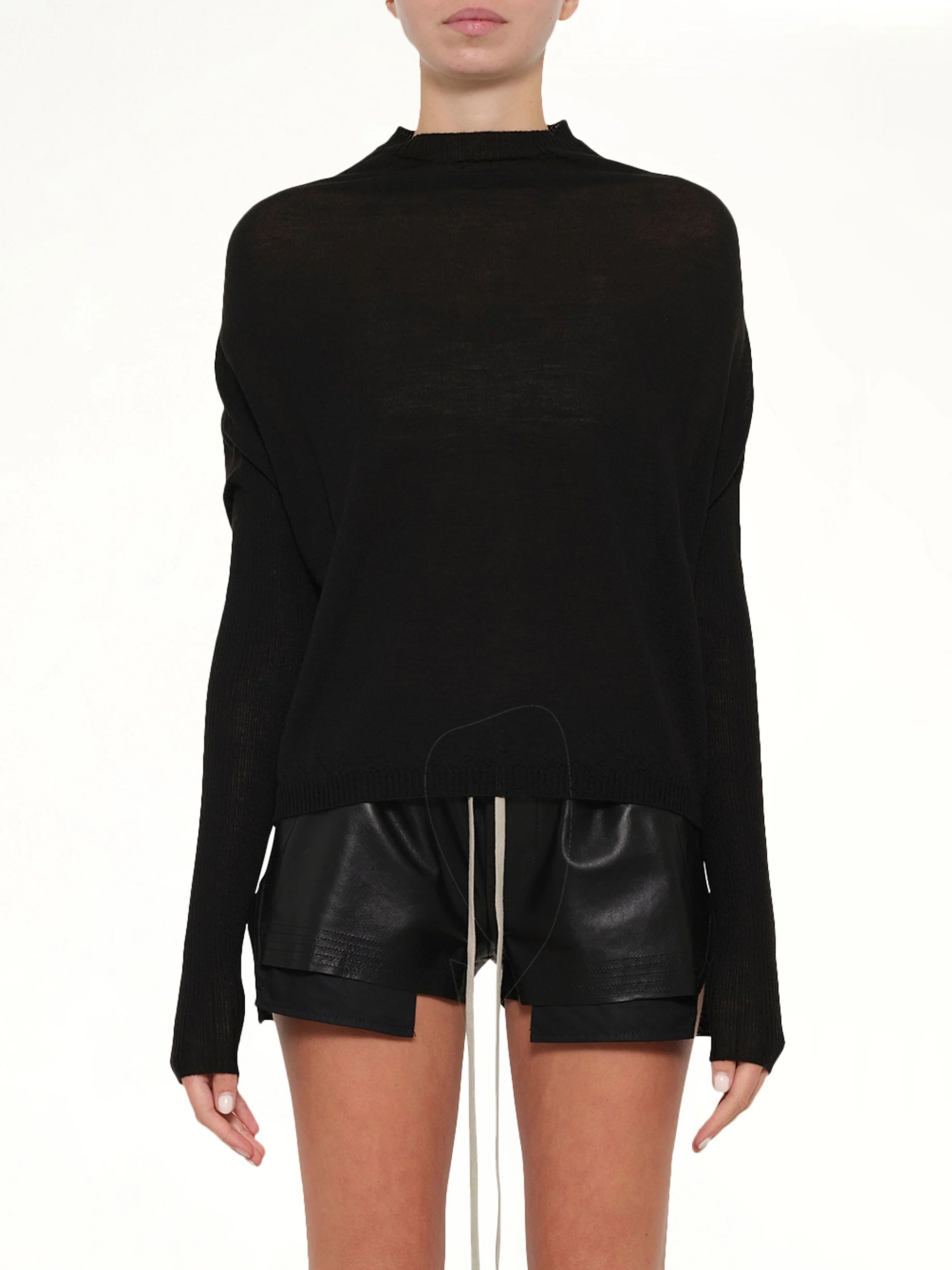 Crater Knit in Black - 1