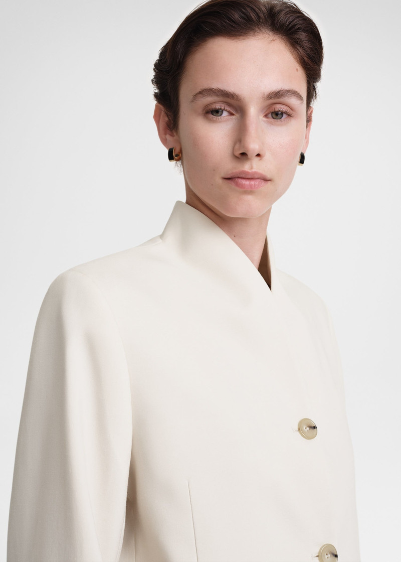 Overlay suit jacket snow 5