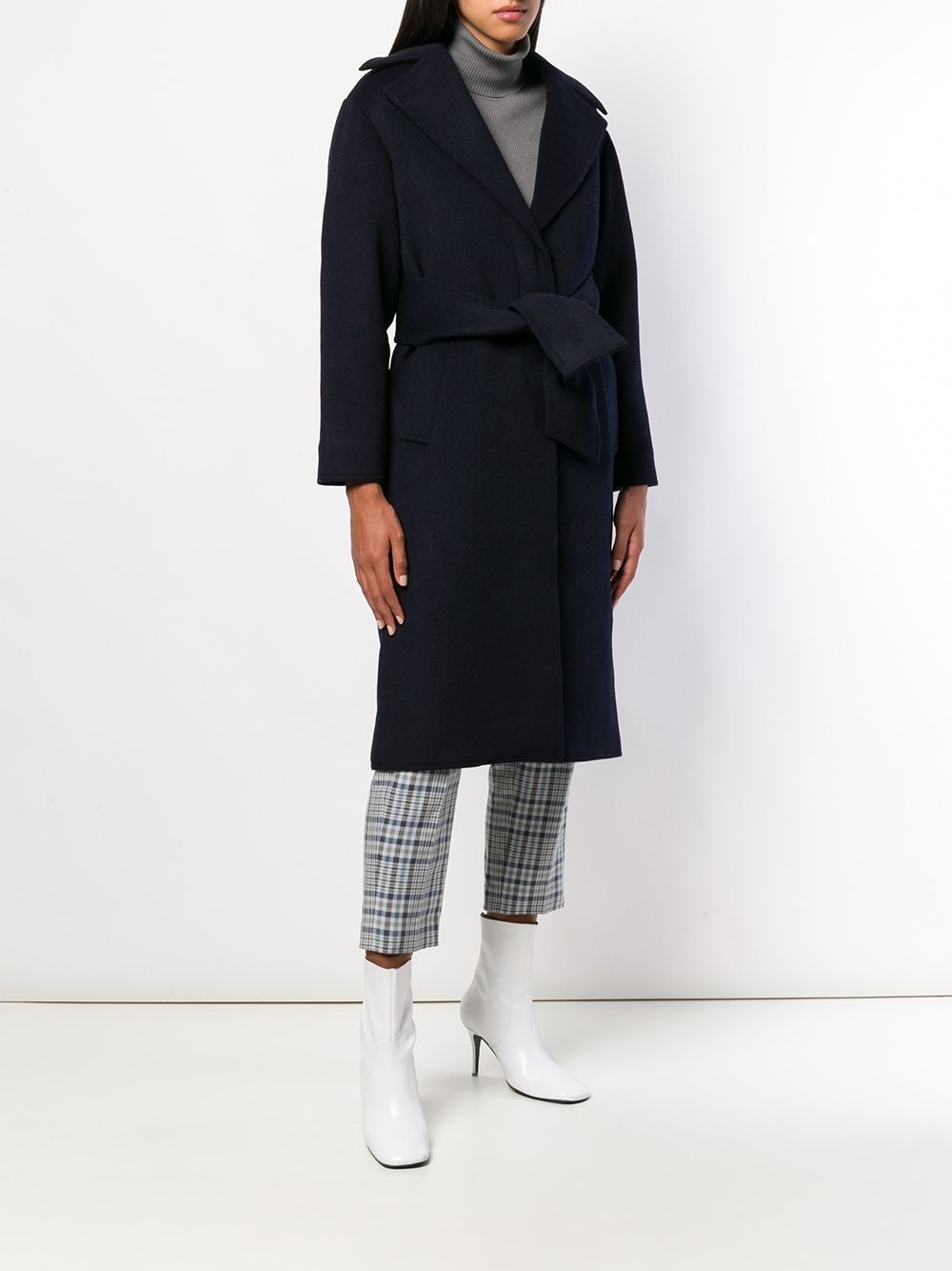 belted coat - 3