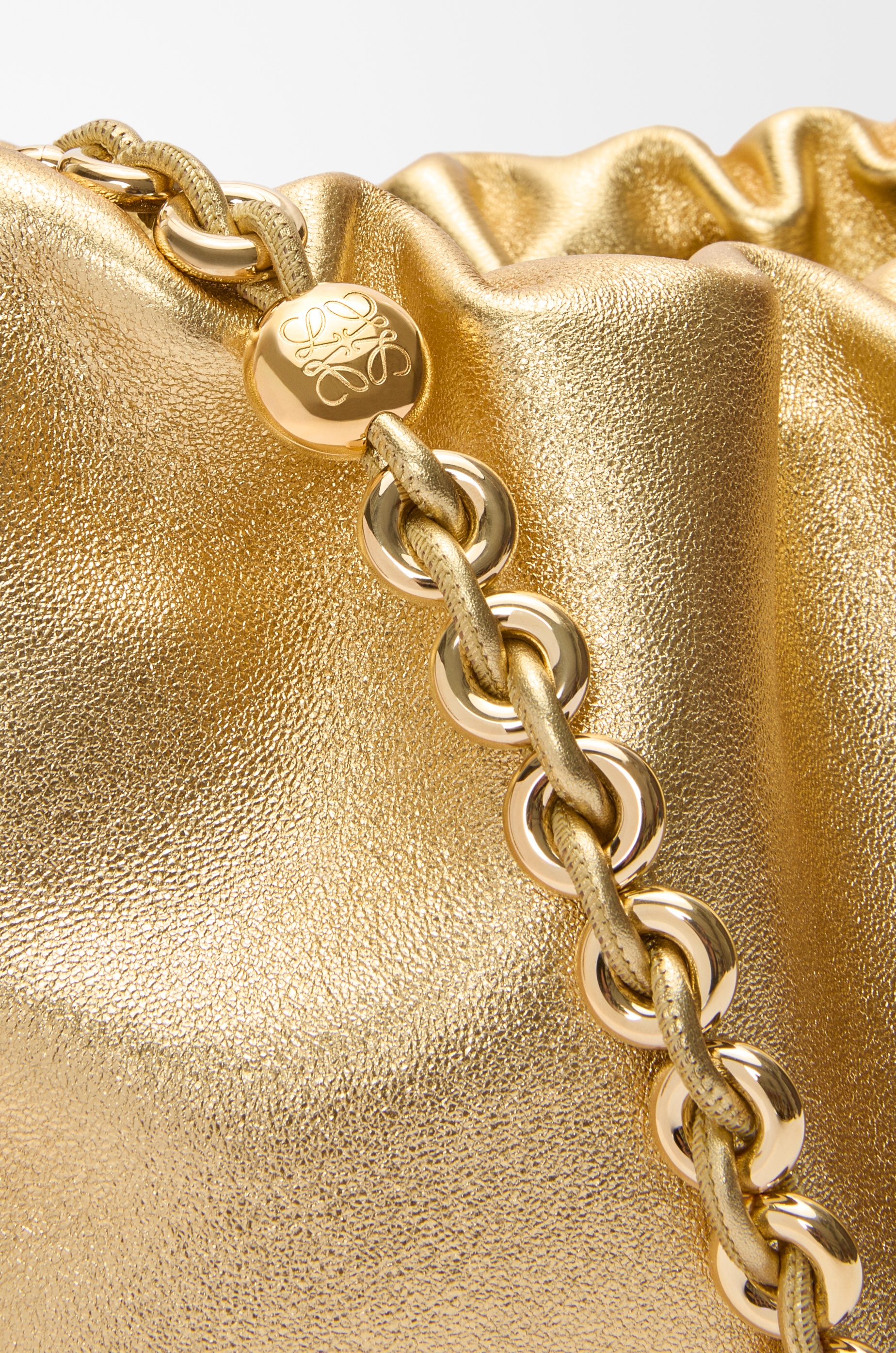 Medium Flamenco purse in laminated lambskin - 12