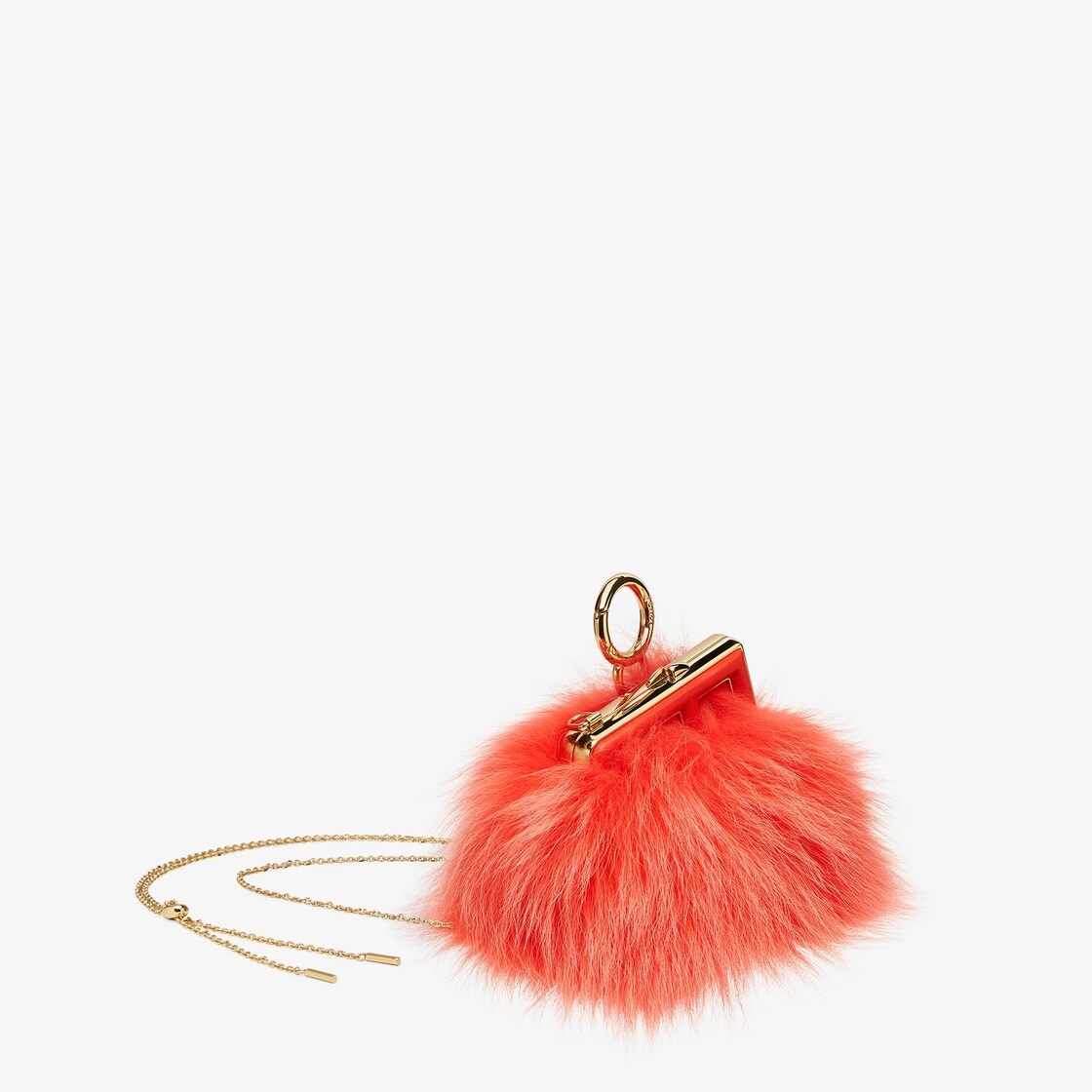Red fur charm - 2