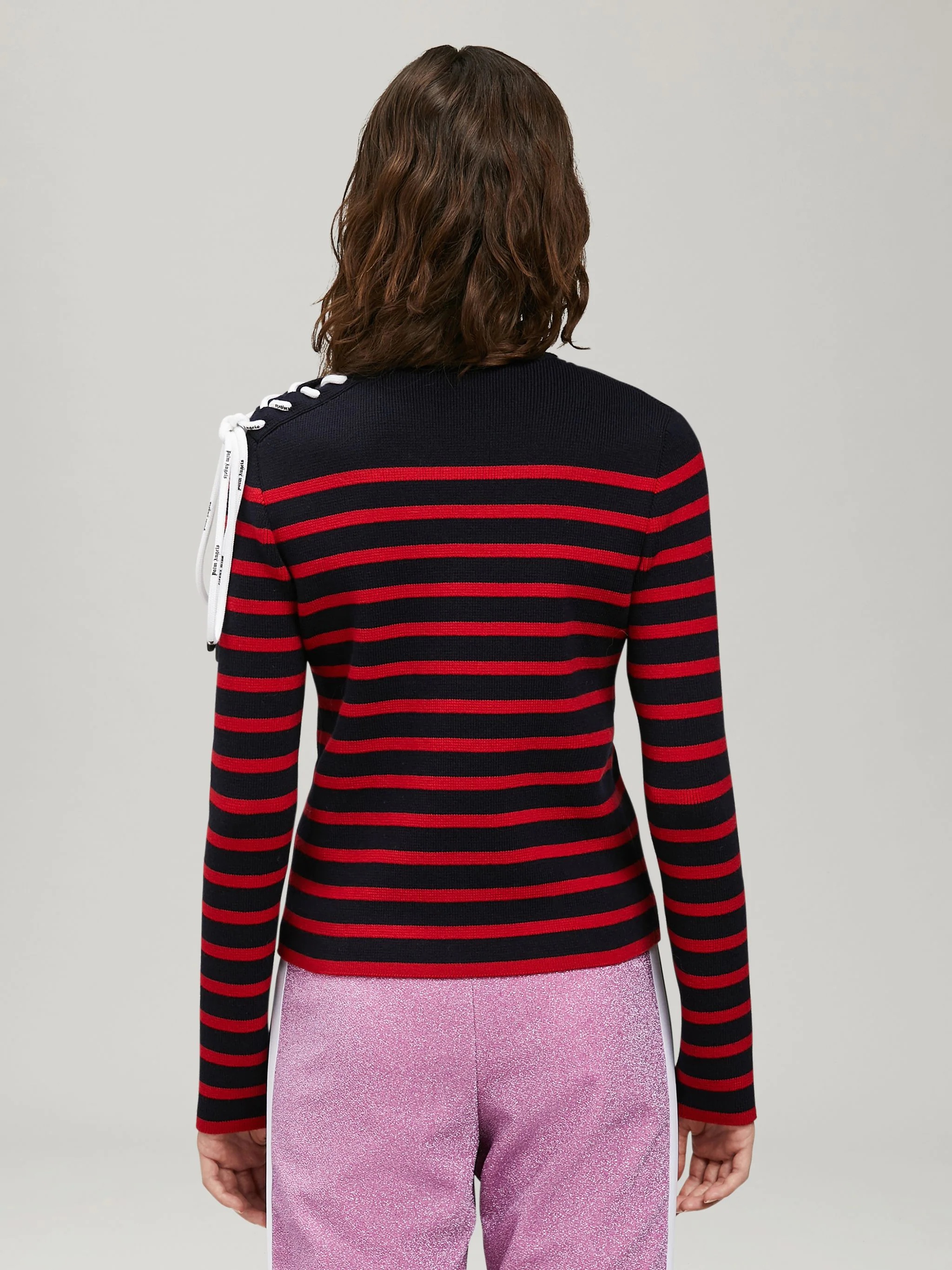 STRIPES FITTED SWEATER - 5