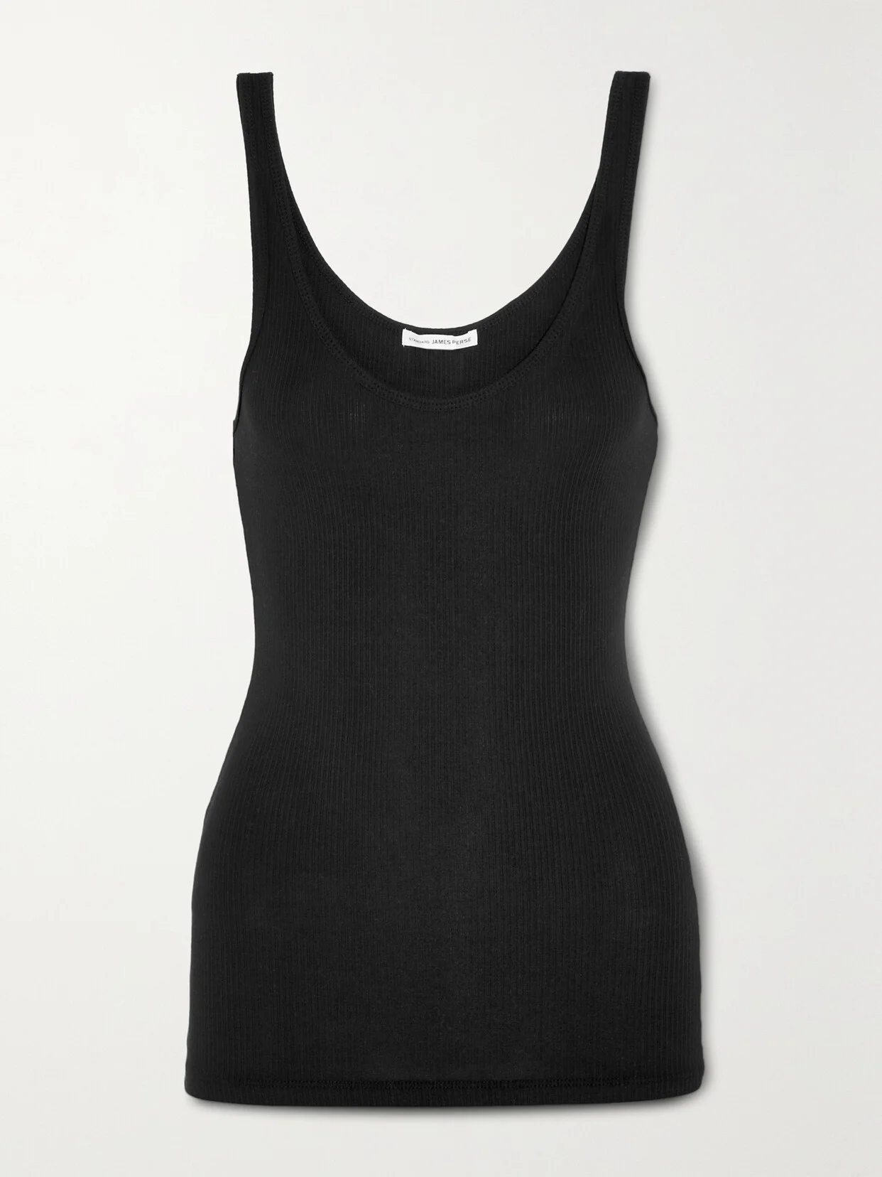 The Daily Ribbed Stretch-cotton Tank - 1