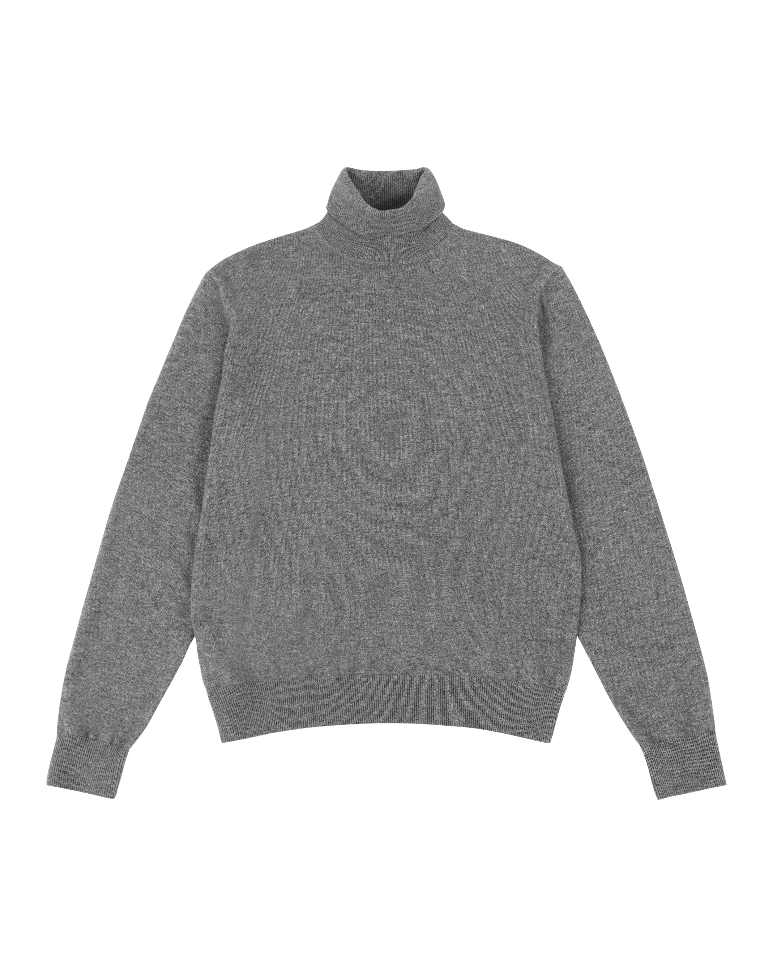 KNIT TURTLENECK CONCRETE - 4