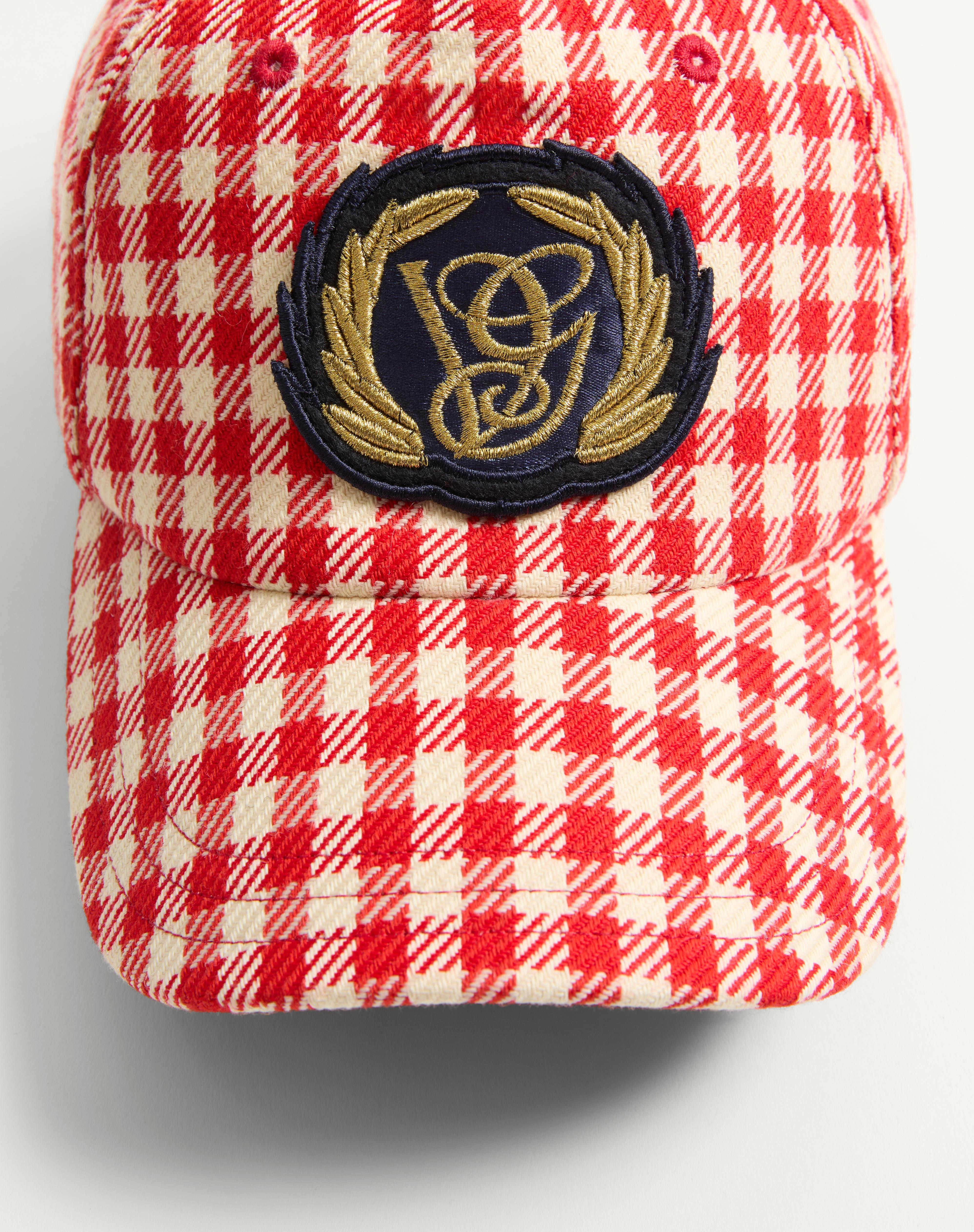 VALENTINO GARAVANI BASEBALL CAP IN COTTON AND WOOL WITH PATCH - 5