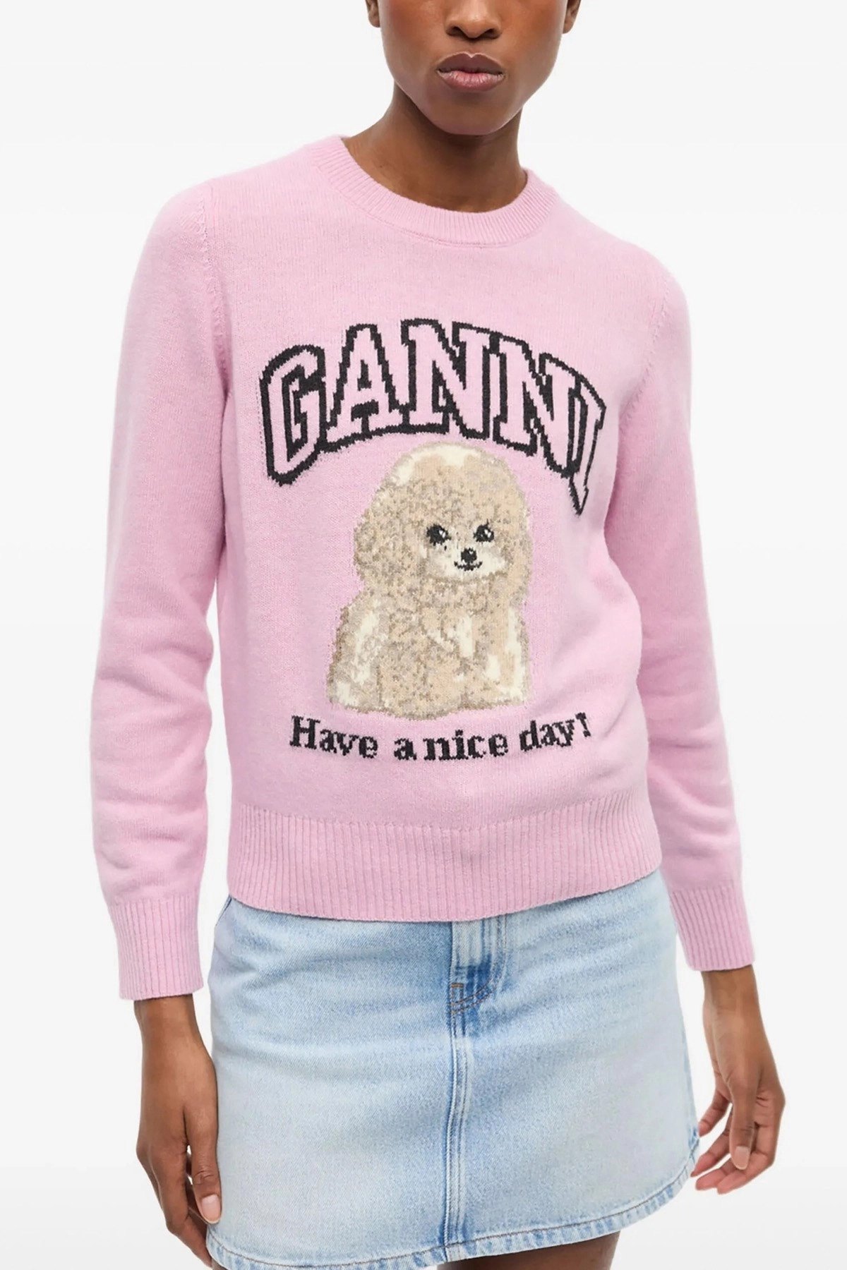 'Pink Poodle' sweater - 2