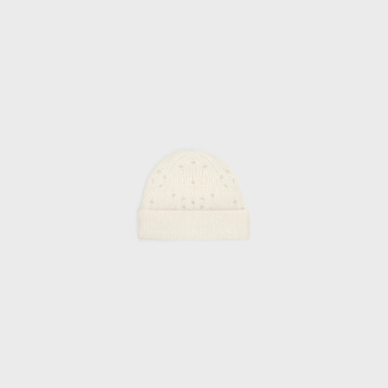 공정한 isle beanie 에 alpaca 울 pointelle - 1