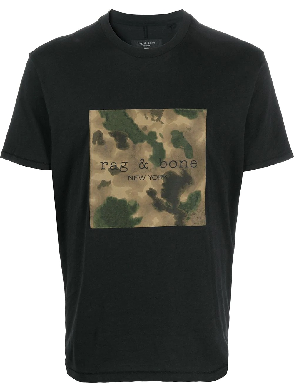 camouflage-print cotton T-shirt - 1