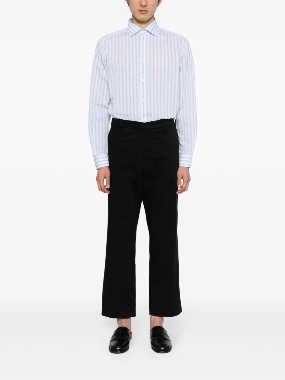 STRIPED POPLIN SHIRT - 2