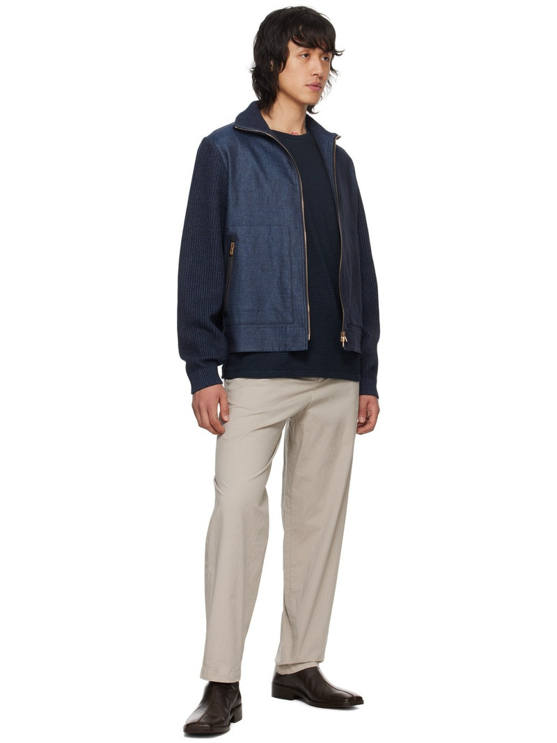 BARENA Beige Canasta Trousers outlook