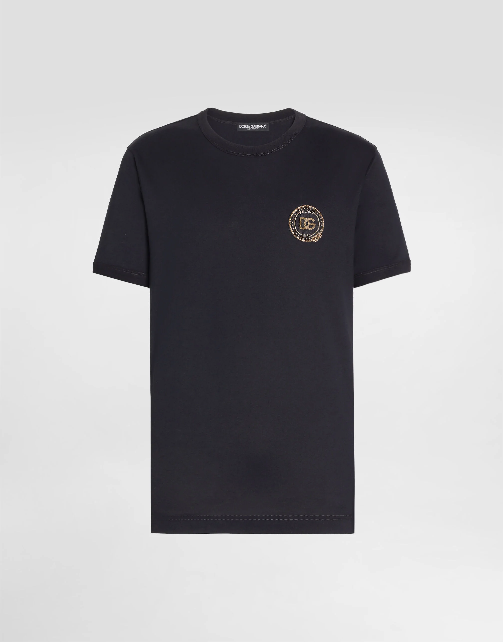 Cotton t-shirt with patch - 1