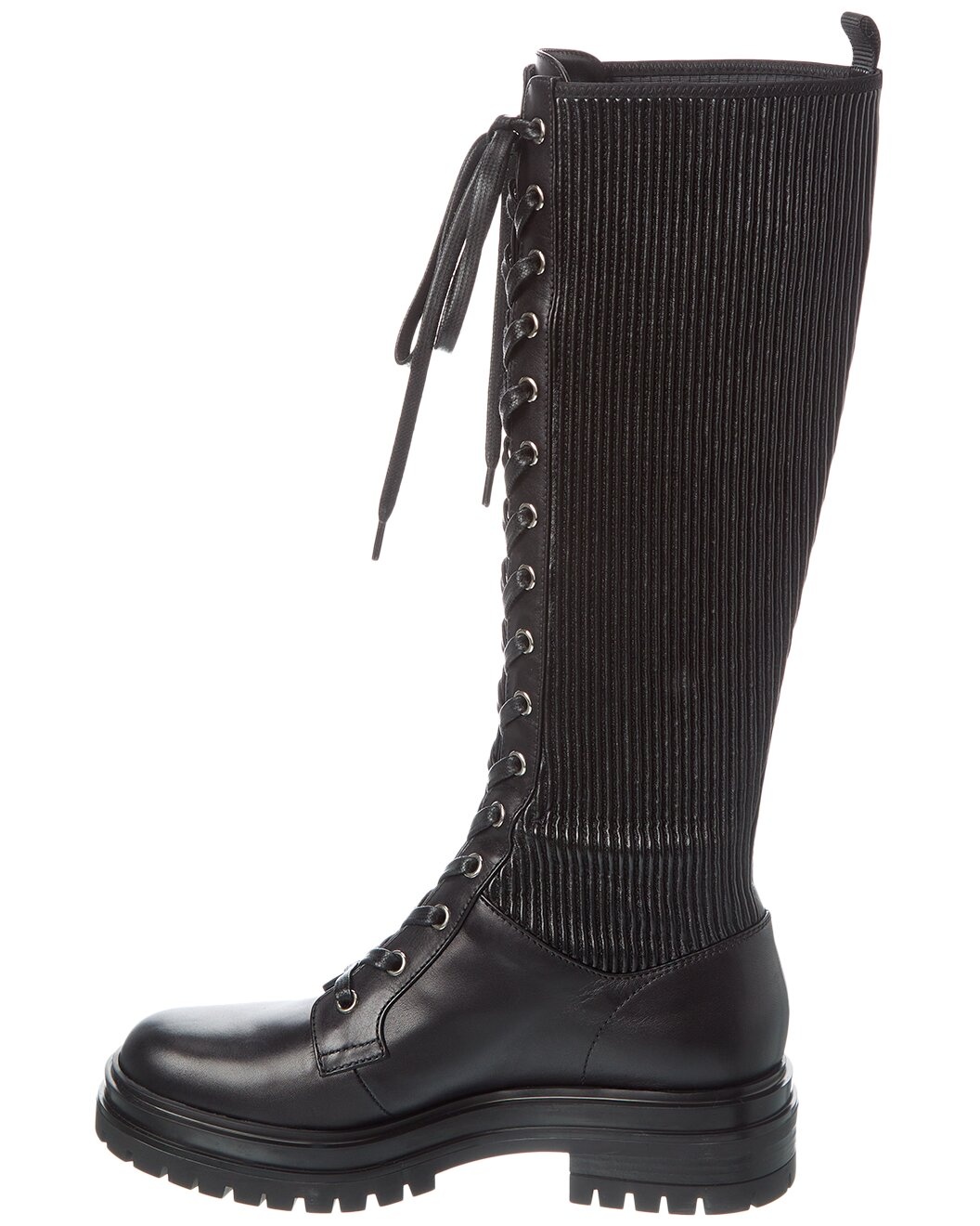 Gianvito Rossi Martis 20 Leather Over-The-Knee Boot - 2