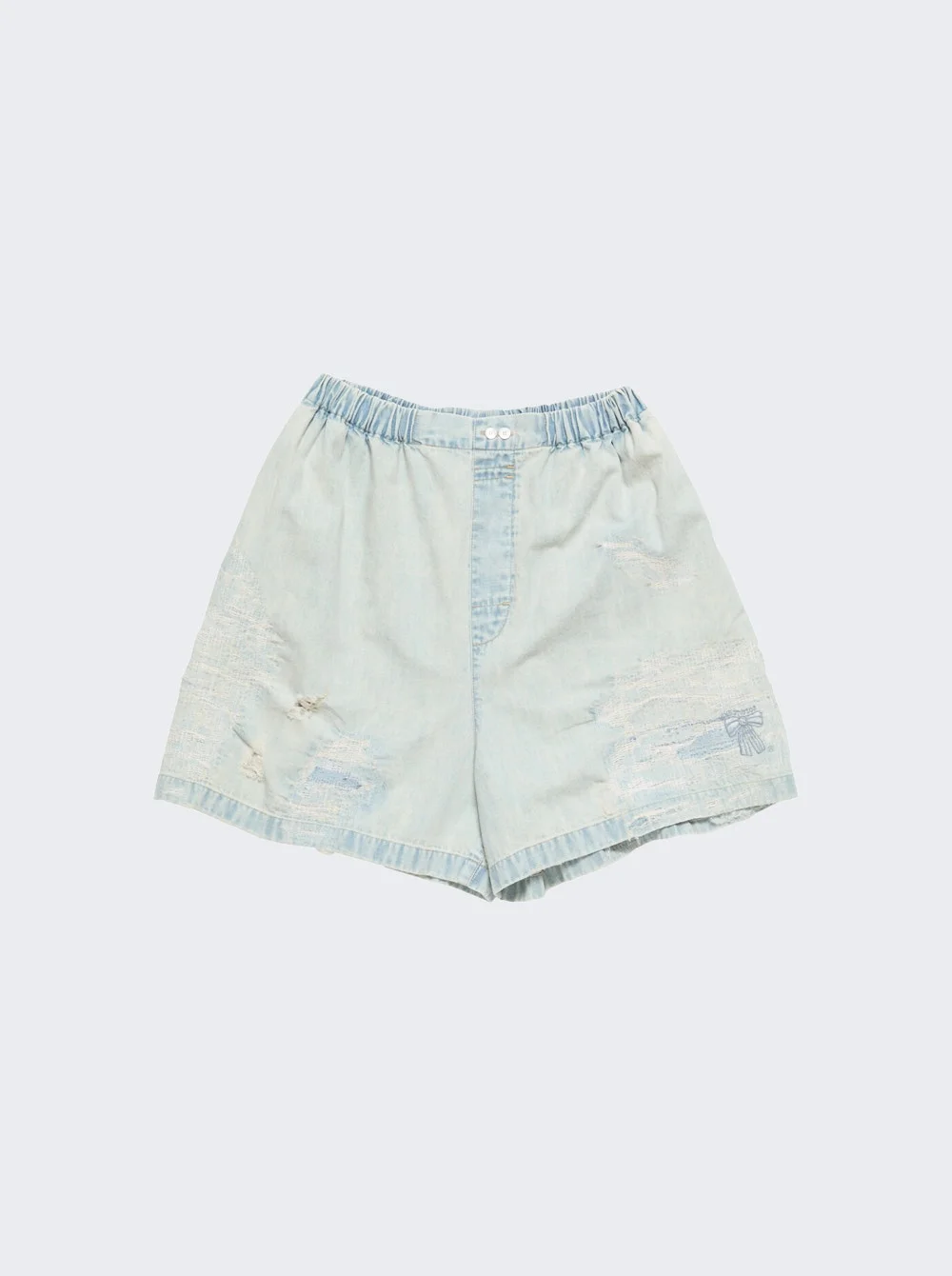 Shorts Dmj Blue And Light Blue - 1