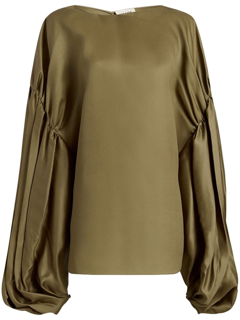 Quico pleat-detail silk blouse - 1