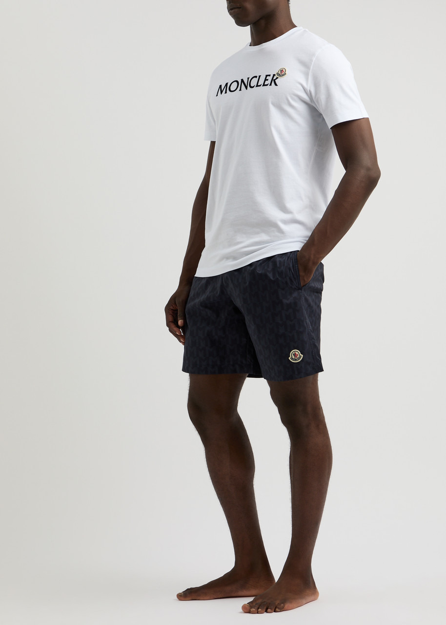 Moncler Logo-monogrammed Shell Swim Shorts - 4