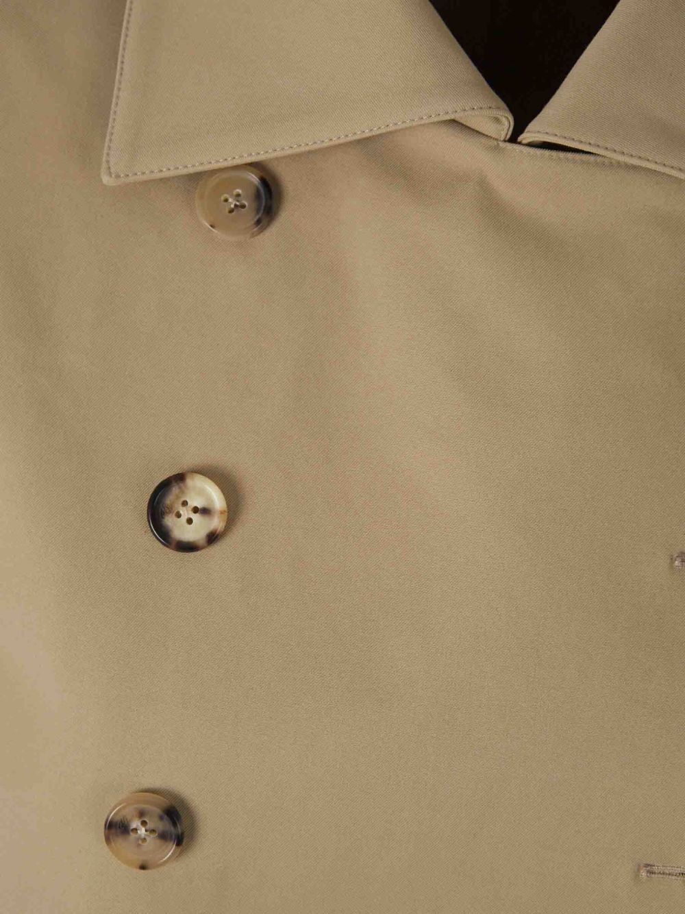 double-breasted trench coat - 3