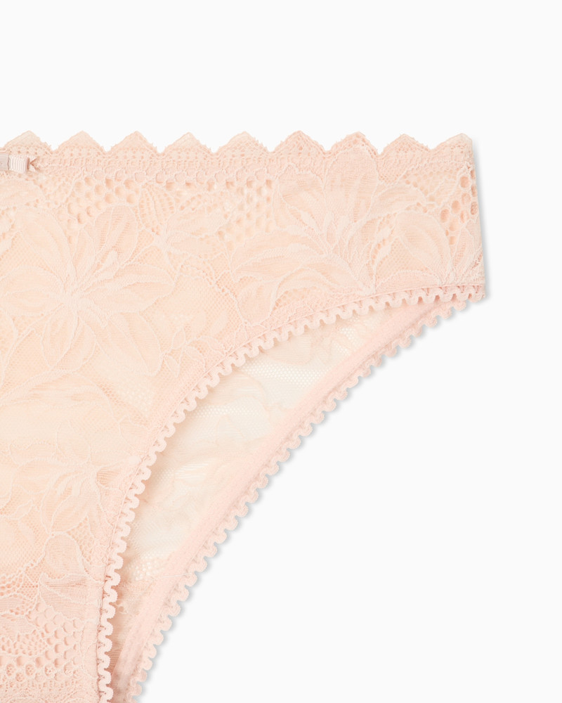 EMPORIO ARMANI ASV ETERNAL LACE BRIEFS IN RECYCLED LACE outlook