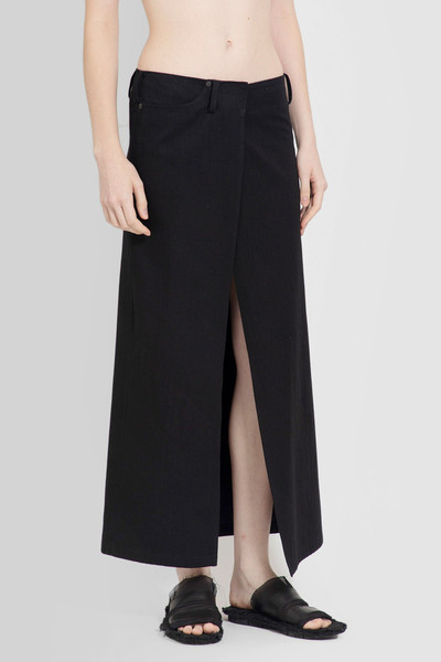 Yohji Yamamoto Belted-Wrap-Skirt outlook