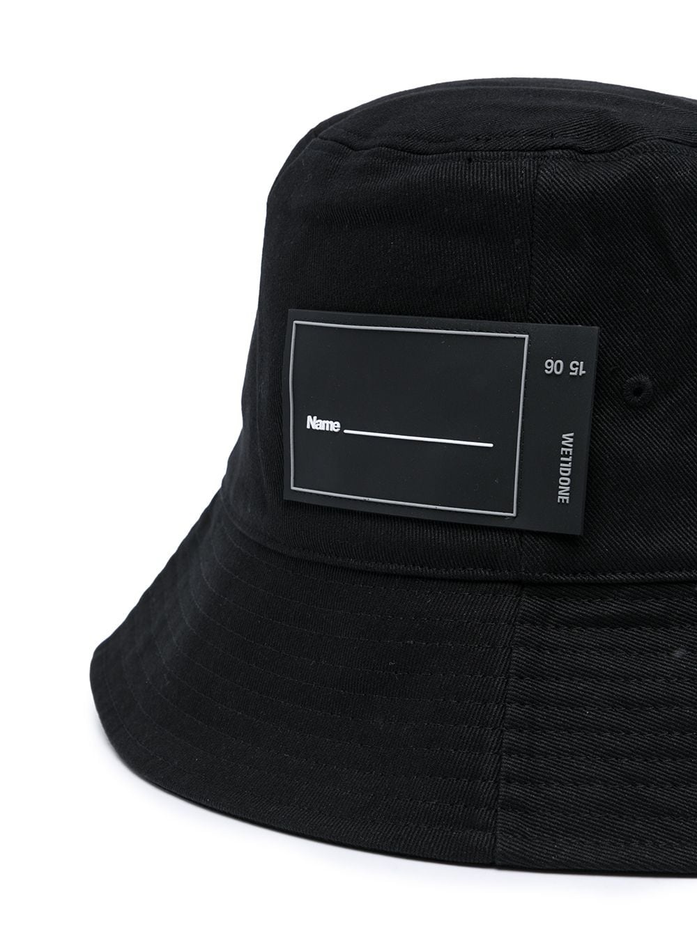 patch-detail bucket hat - 2