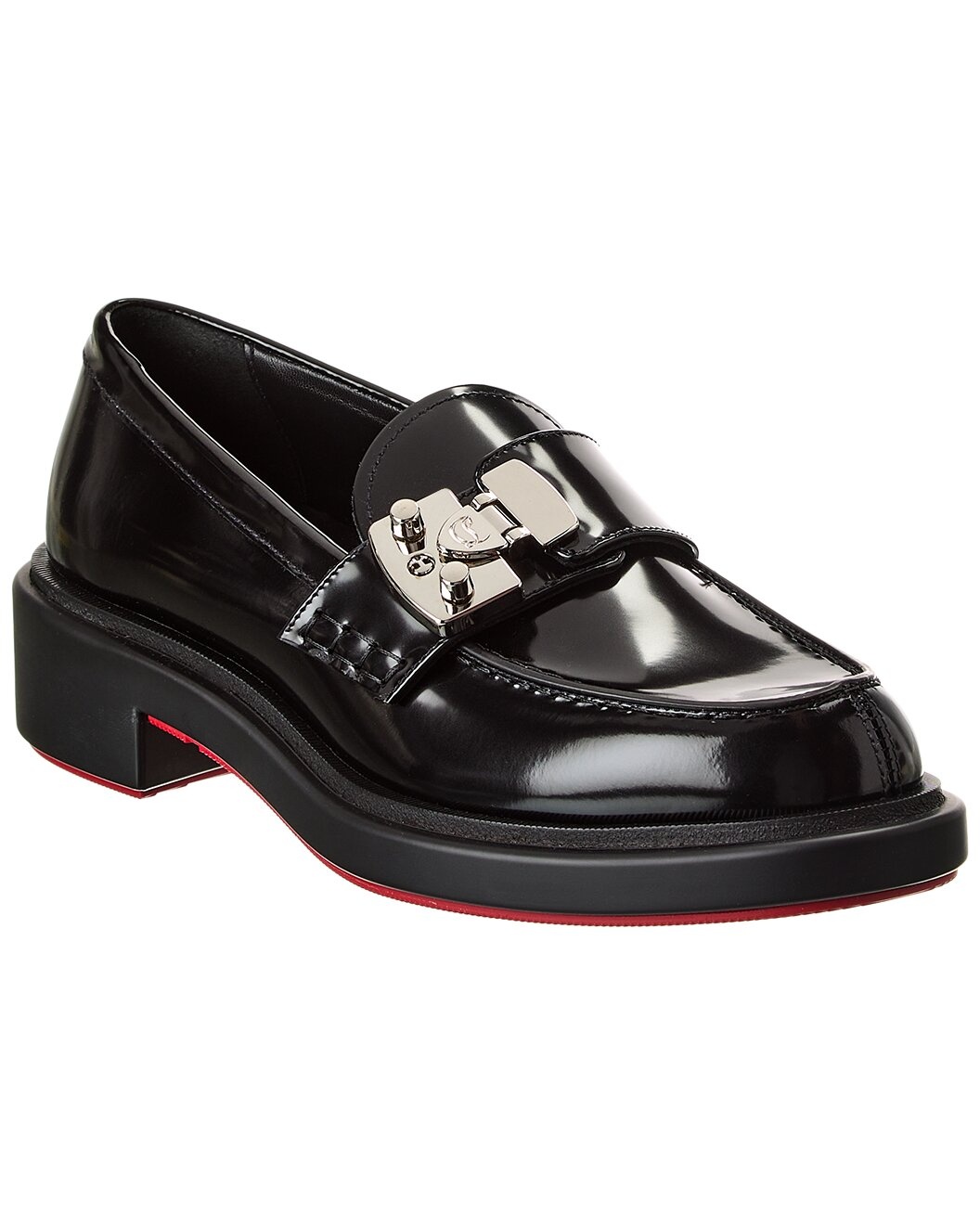 Christian Louboutin Urban Moc Lock Leather Loafer - 1